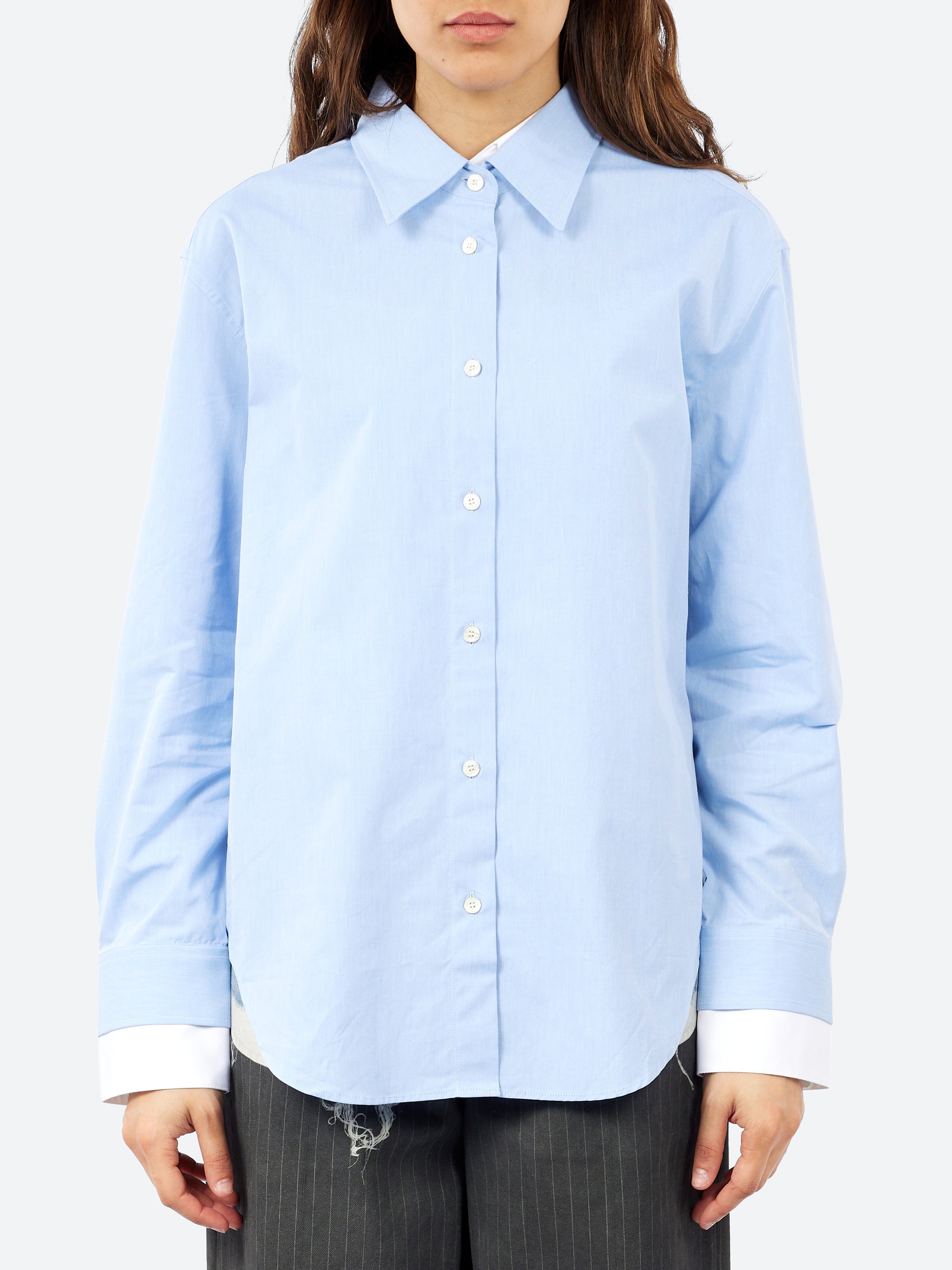 Layered Button-Up