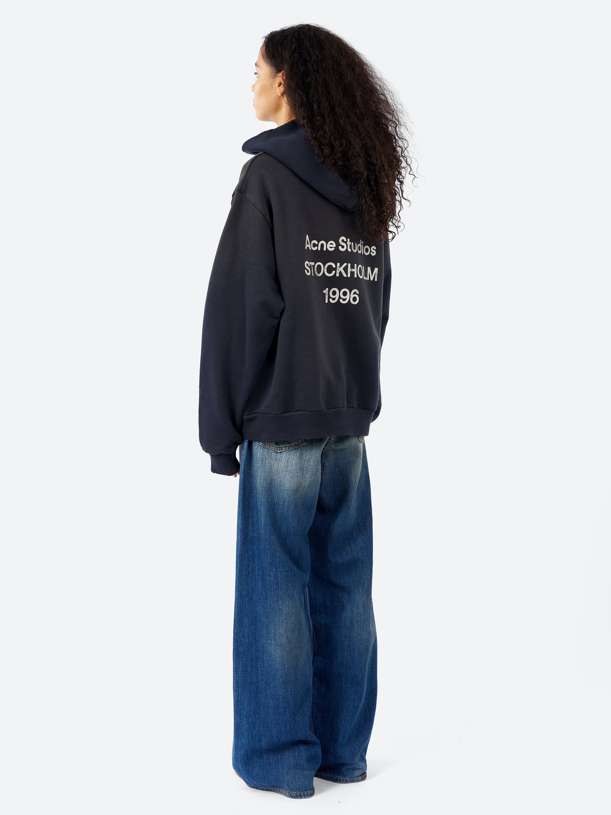 Acne Studios - Logo Hooded Sweater in Black – gravitypope