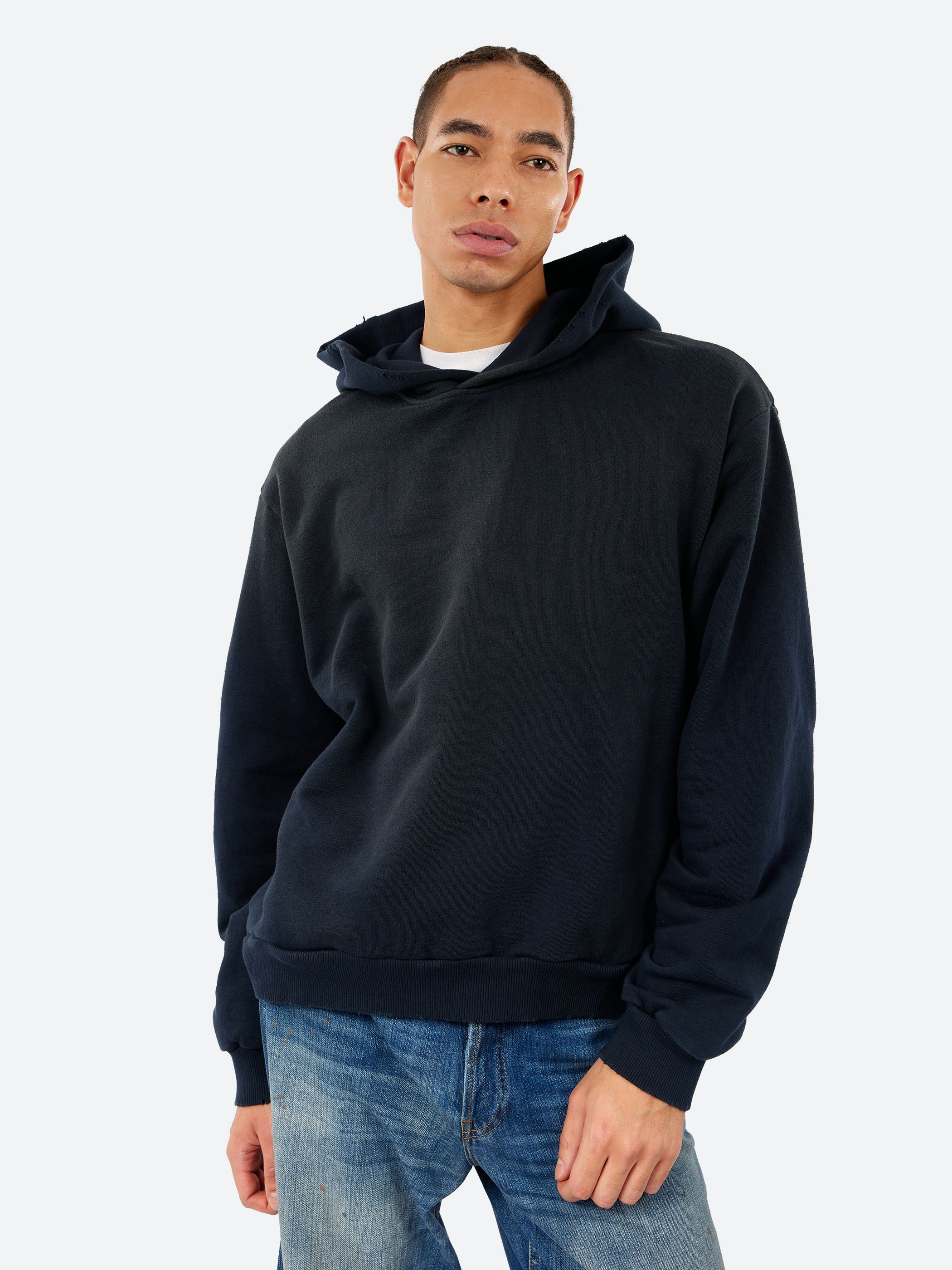 Acne Studios - Logo Hooded Sweater in Black – gravitypope