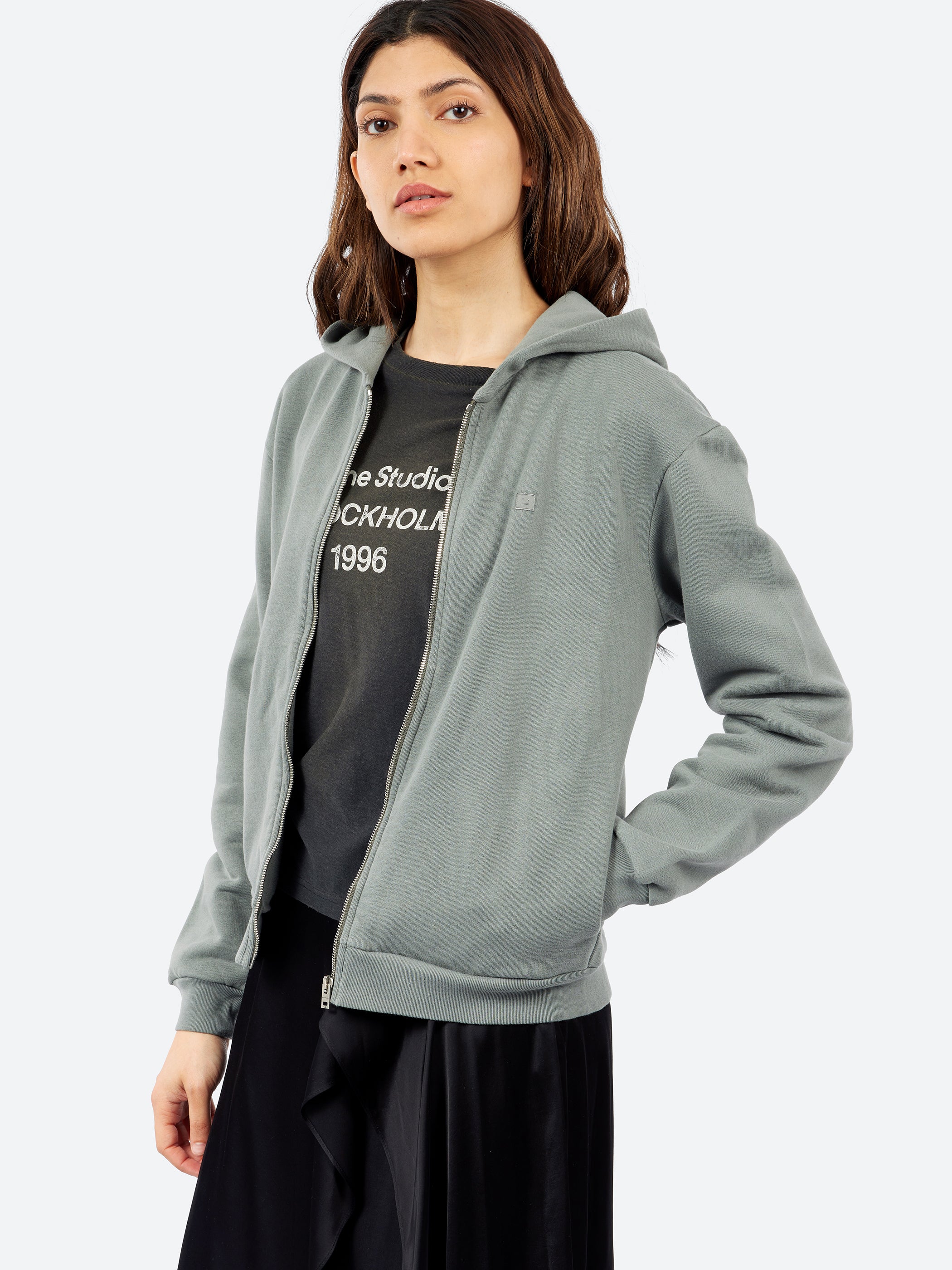 Hooded Zipper Sweater