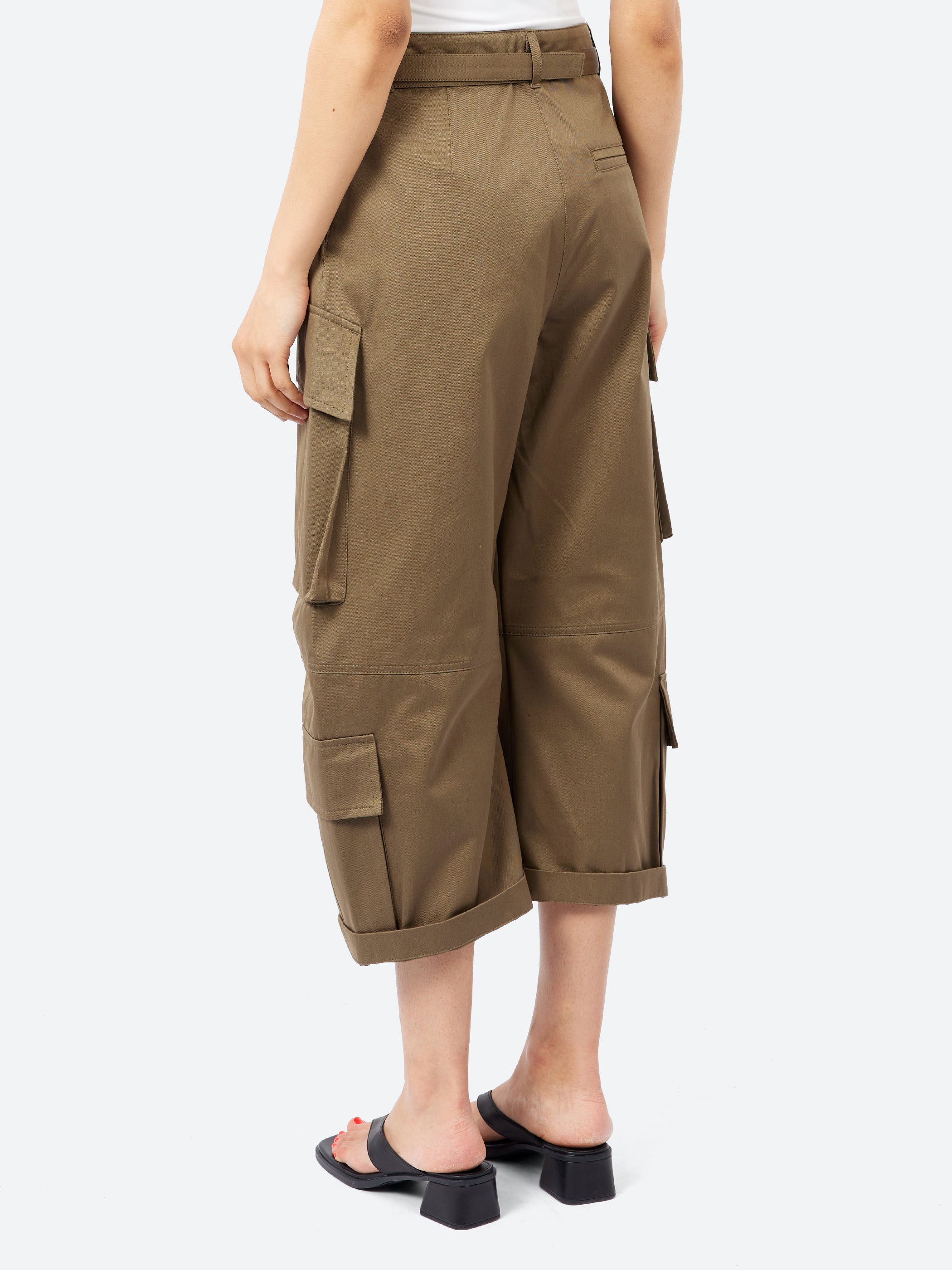 Twill Cargo Trousers