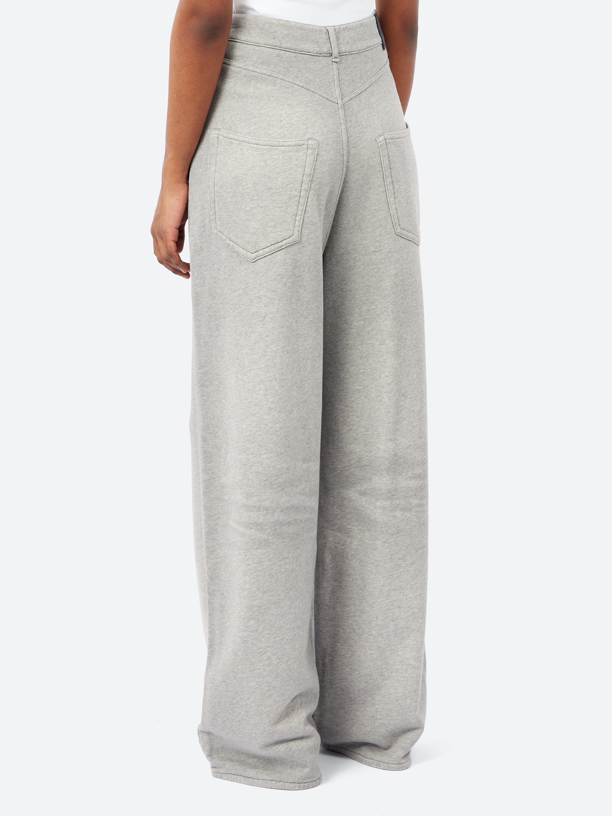 トップス everyone j.30000 ash gray L ennoy wake Acne Studios - Fleece Trousers in Grey Melange – gravitypope