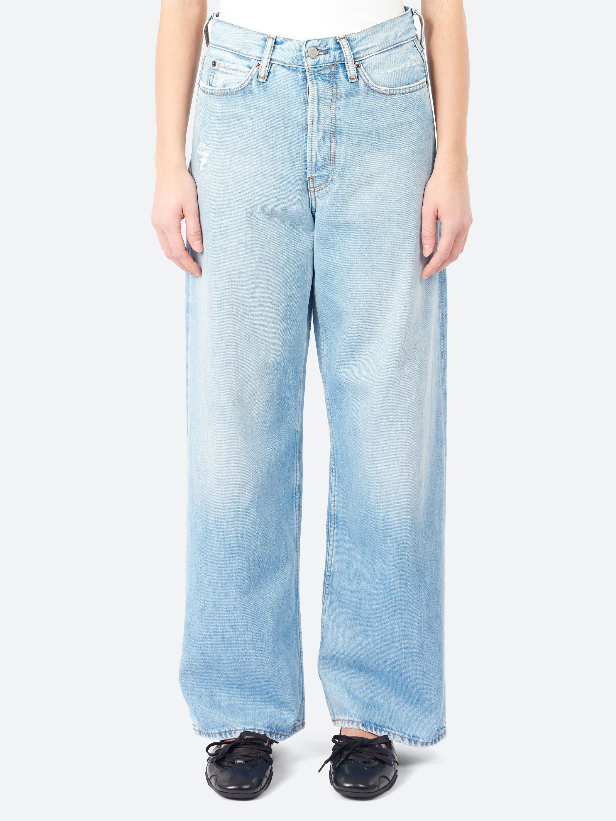 Acne Studios - 1981 Loose Fit Jeans in Light Blue – gravitypope