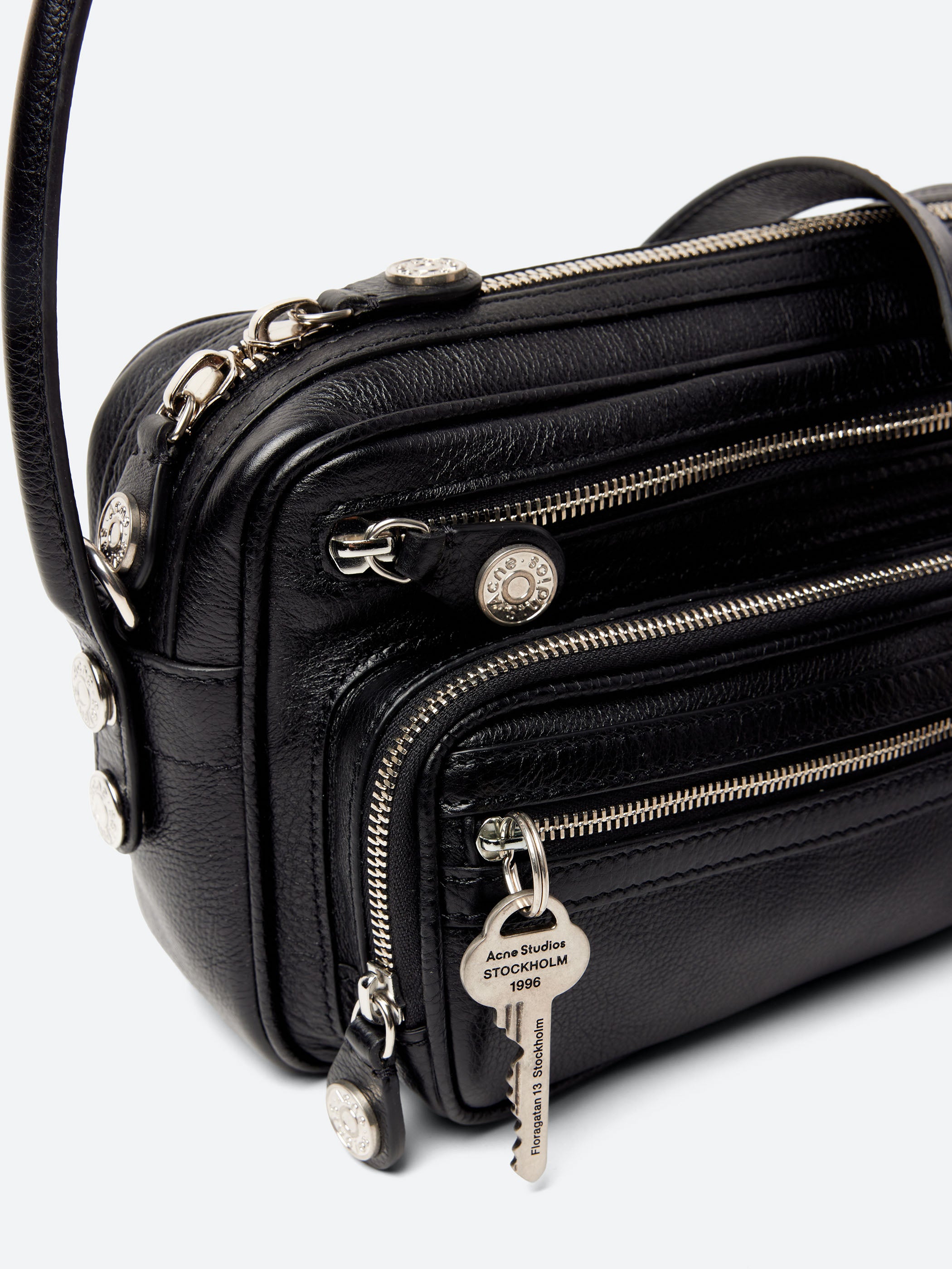 Acne Studios - Camero Party Shoulder Bag in Black – gravitypope