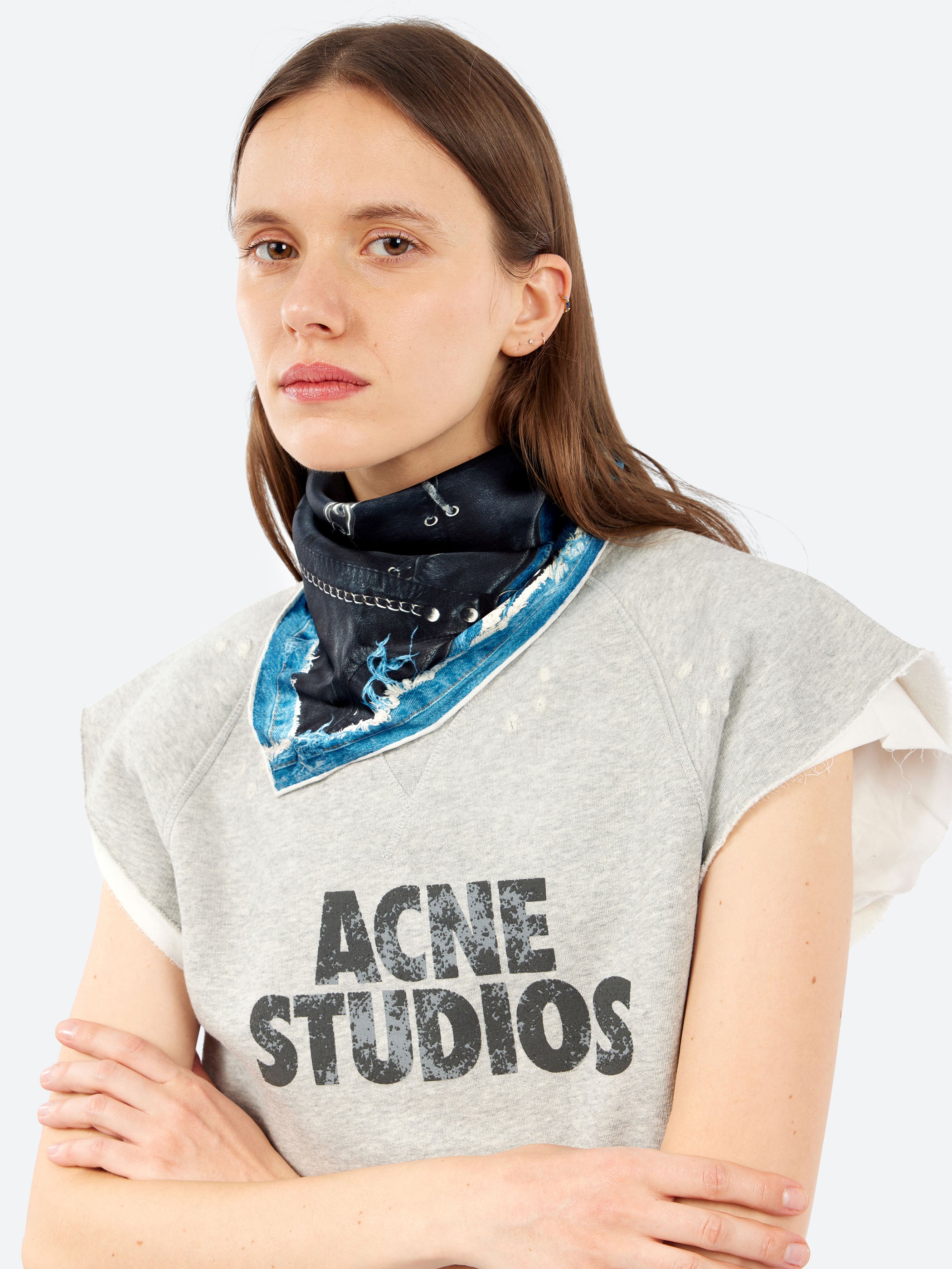 Printed Silk Bandana
