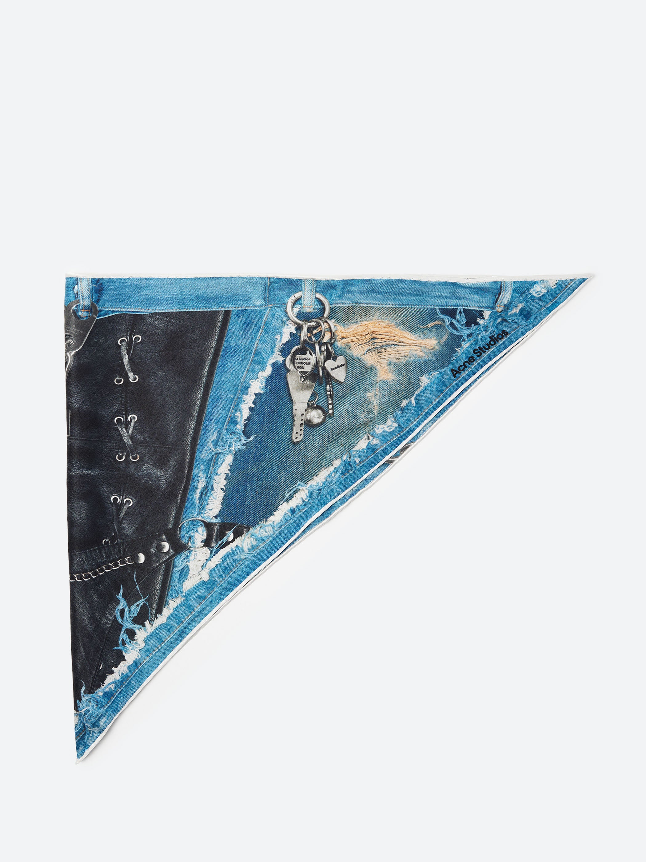 Printed Silk Bandana