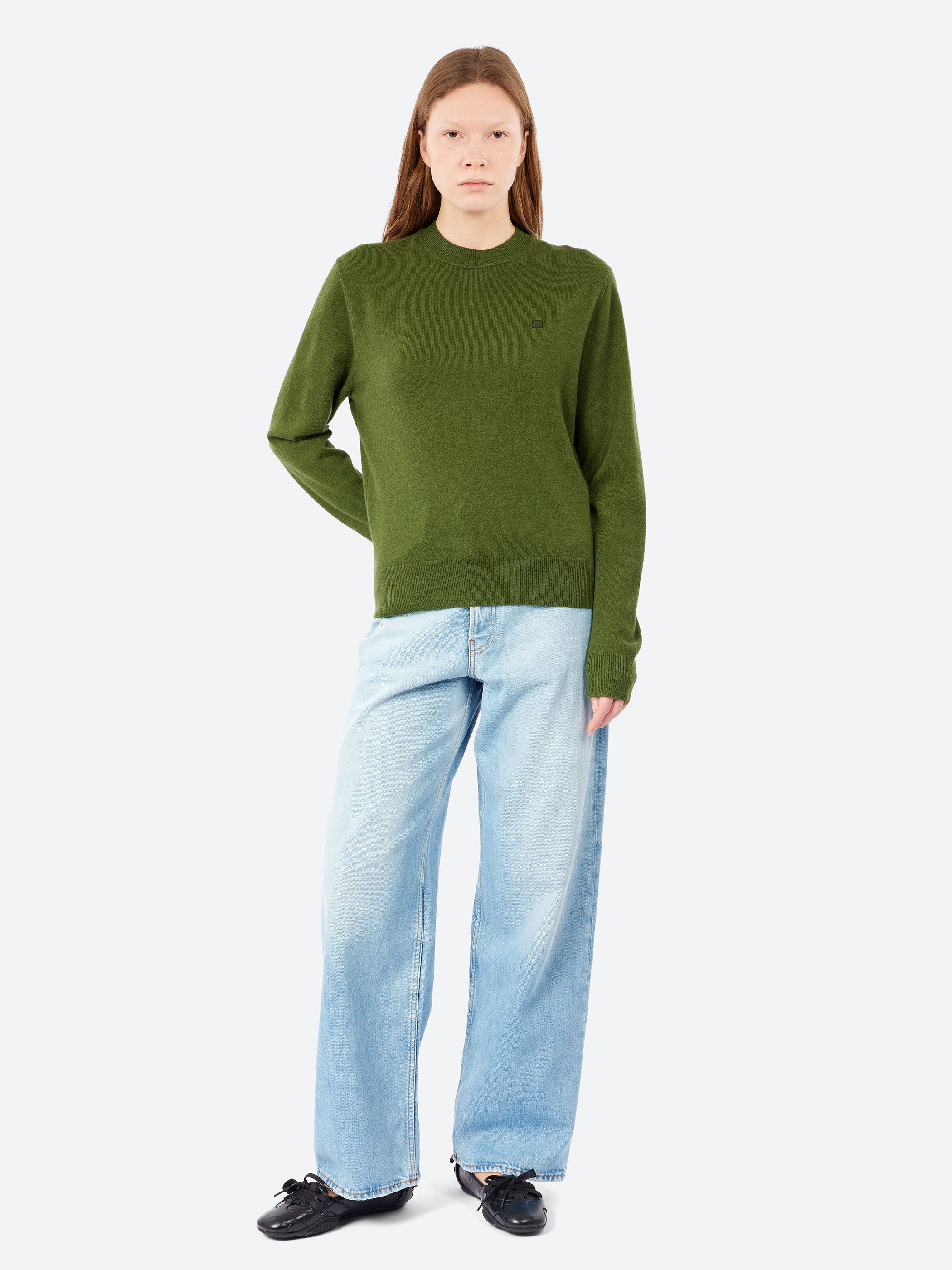 Acne Studios - Kalas Yak Core Sweater in Green – gravitypope