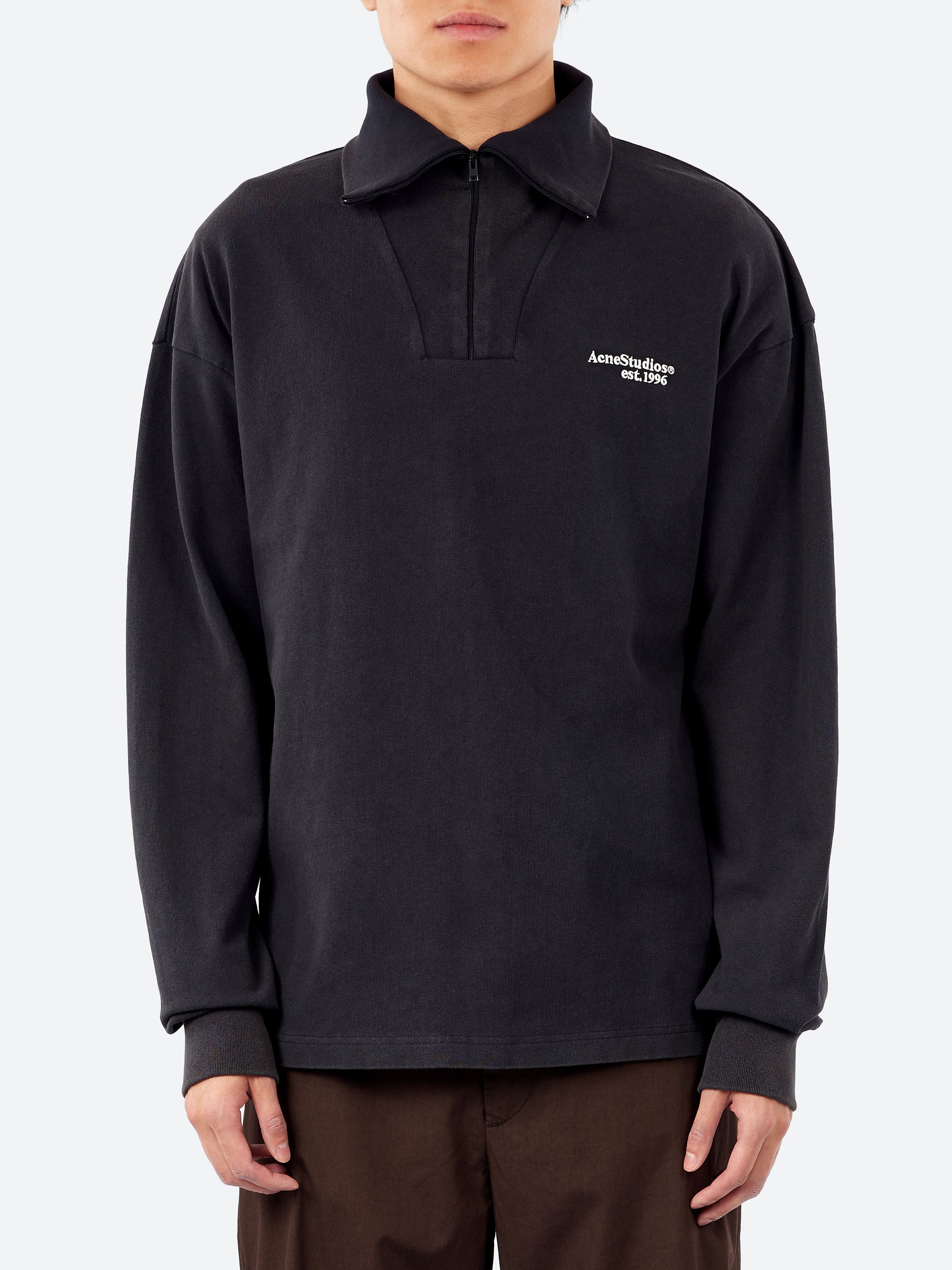 Half-Zip Logo Sweatshirt