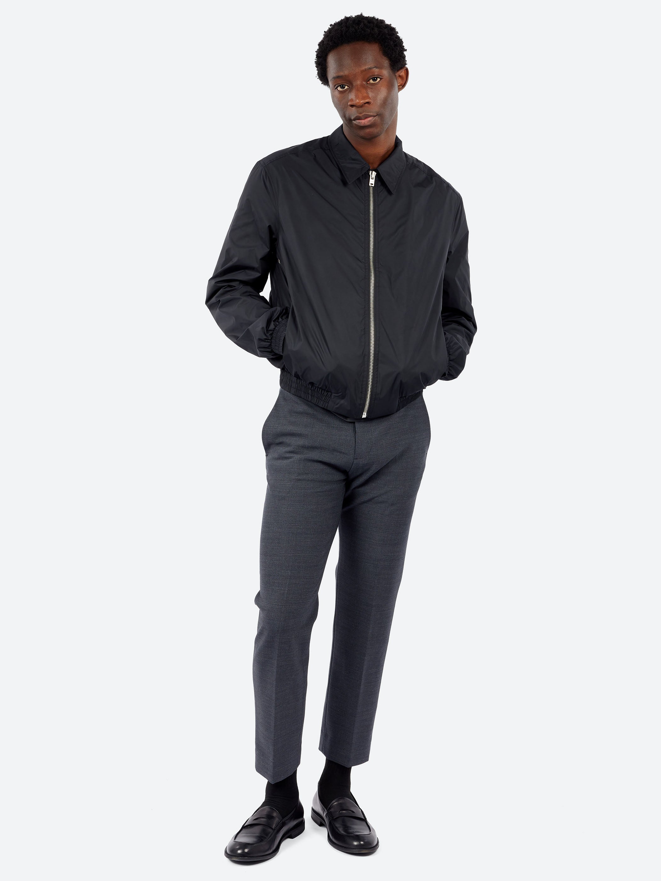 Acne Studios - Prava Stretch Wool Trousers in Slate Grey – gravitypope