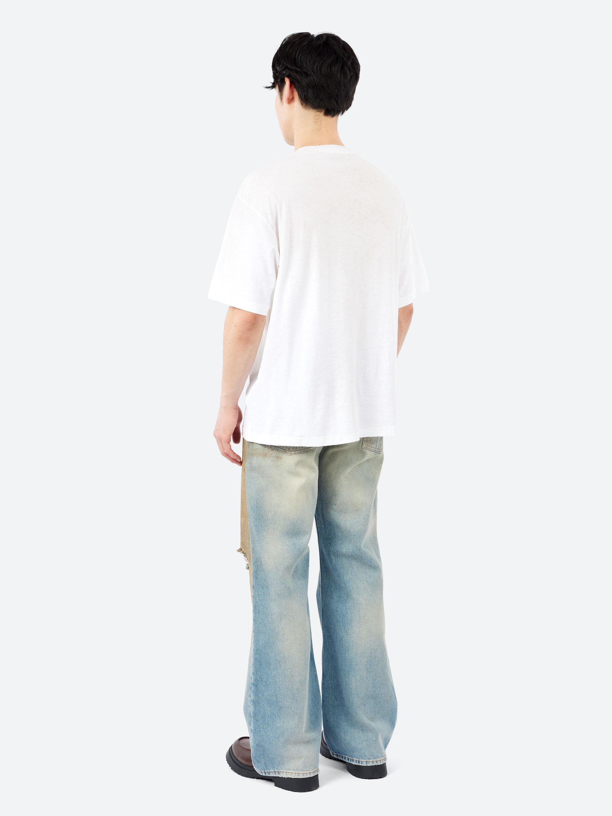 Acne Studios - Logo T-Shirt in Dusty White – gravitypope