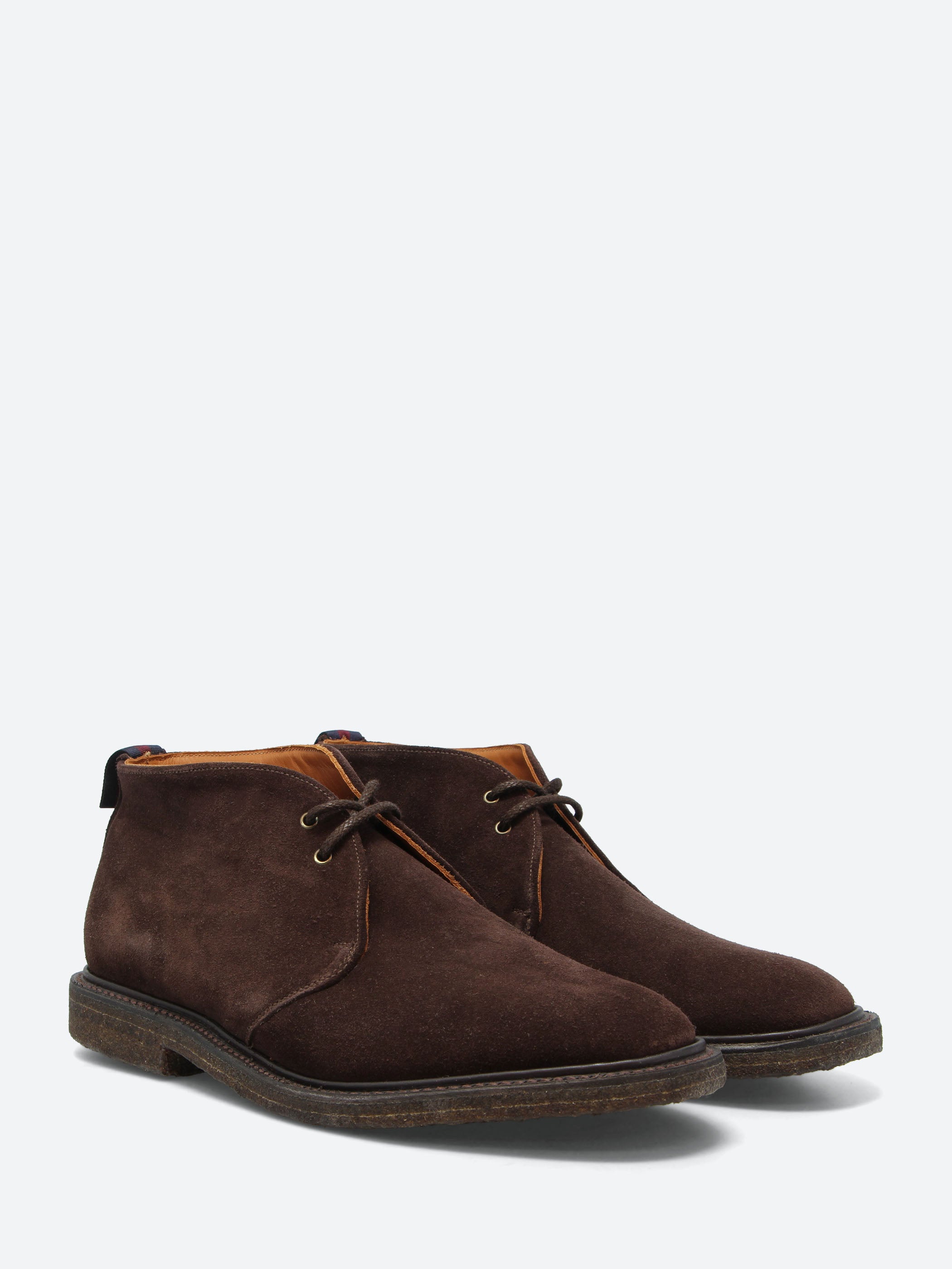 Sanders - Hi Top Chukka Boot in Polo Snuff Suede – gravitypope