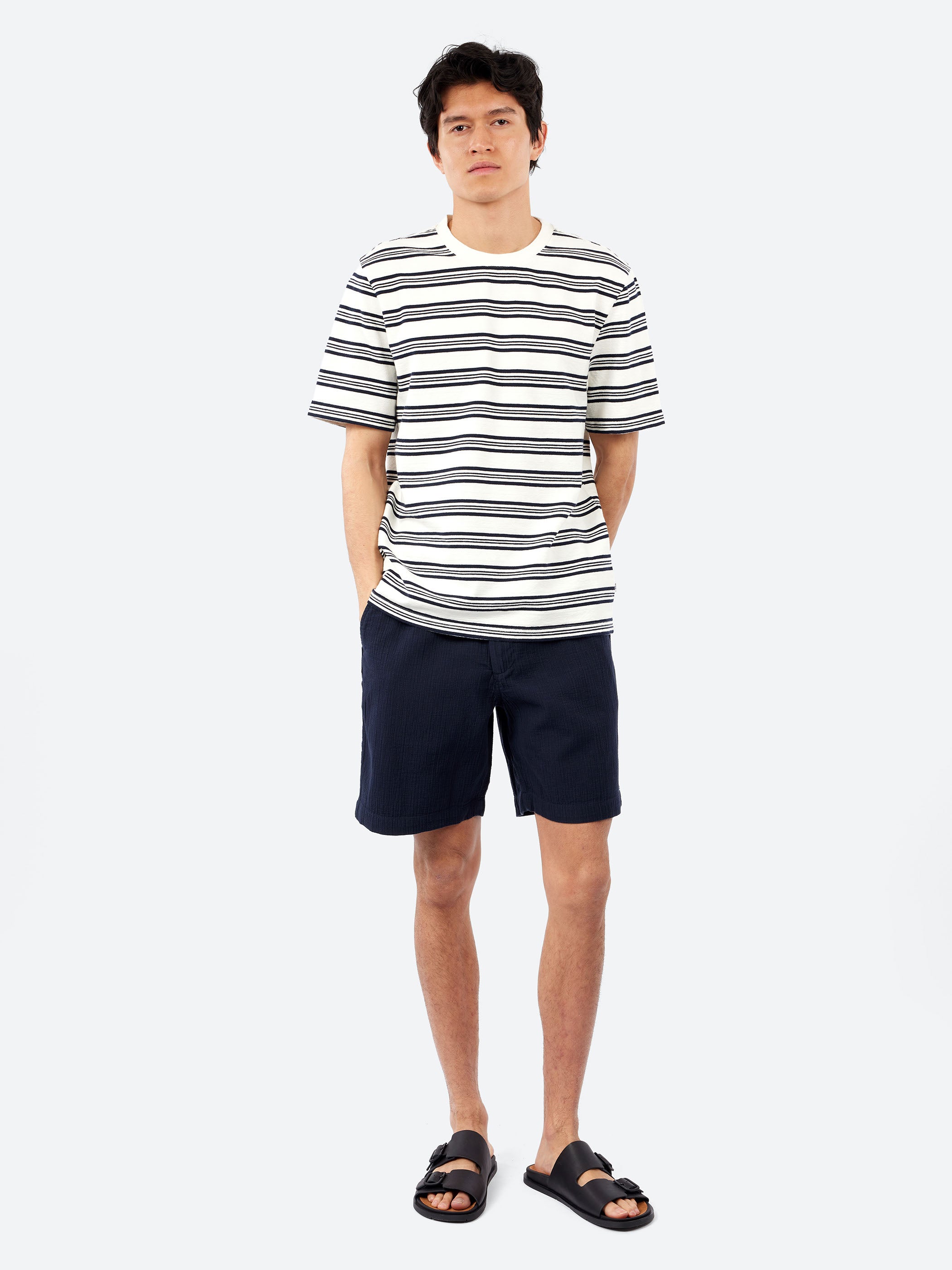 Dean Textured Stripe T-Shirt