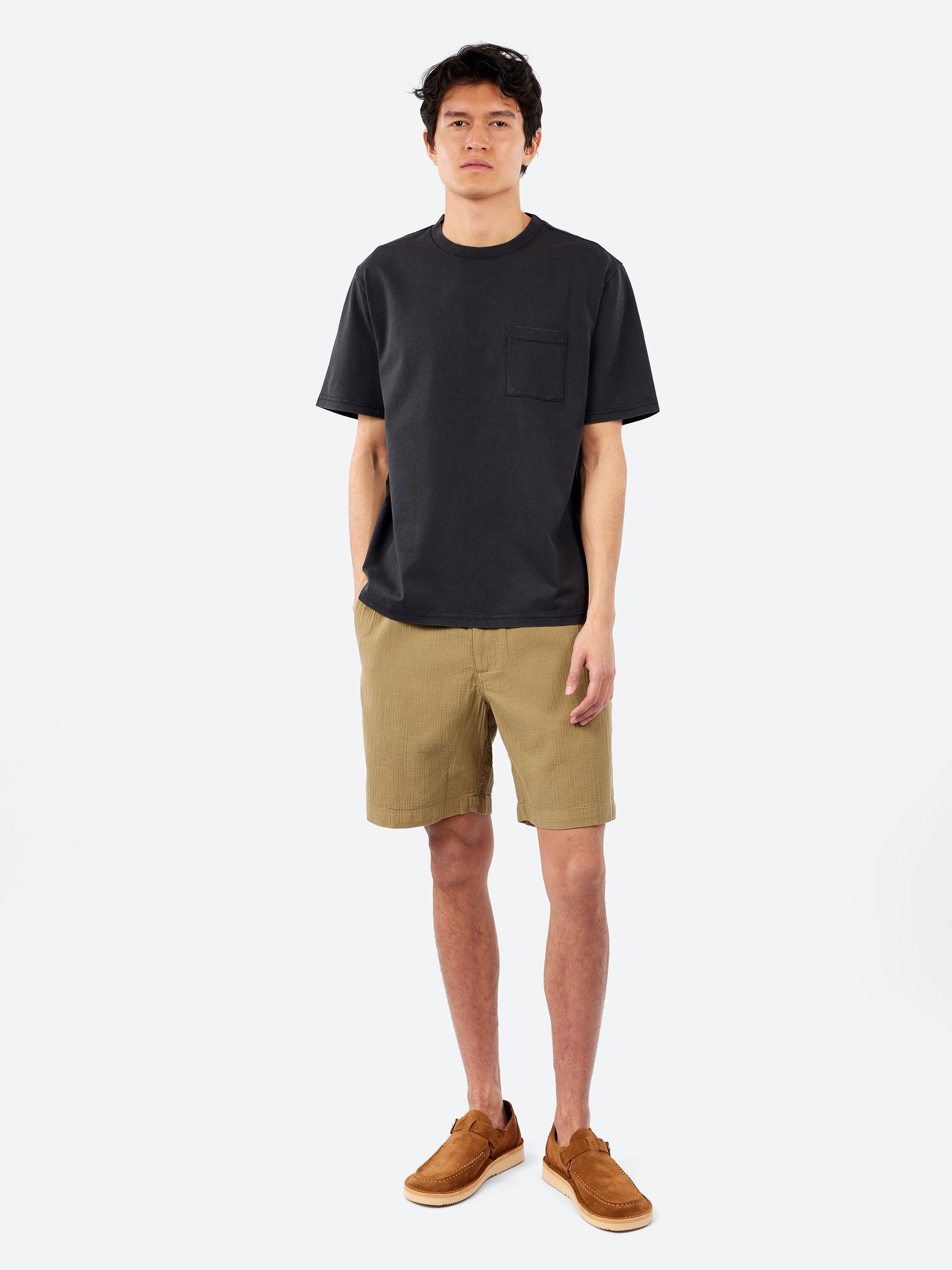 Dean Compact Cotton Pocket T-Shirt