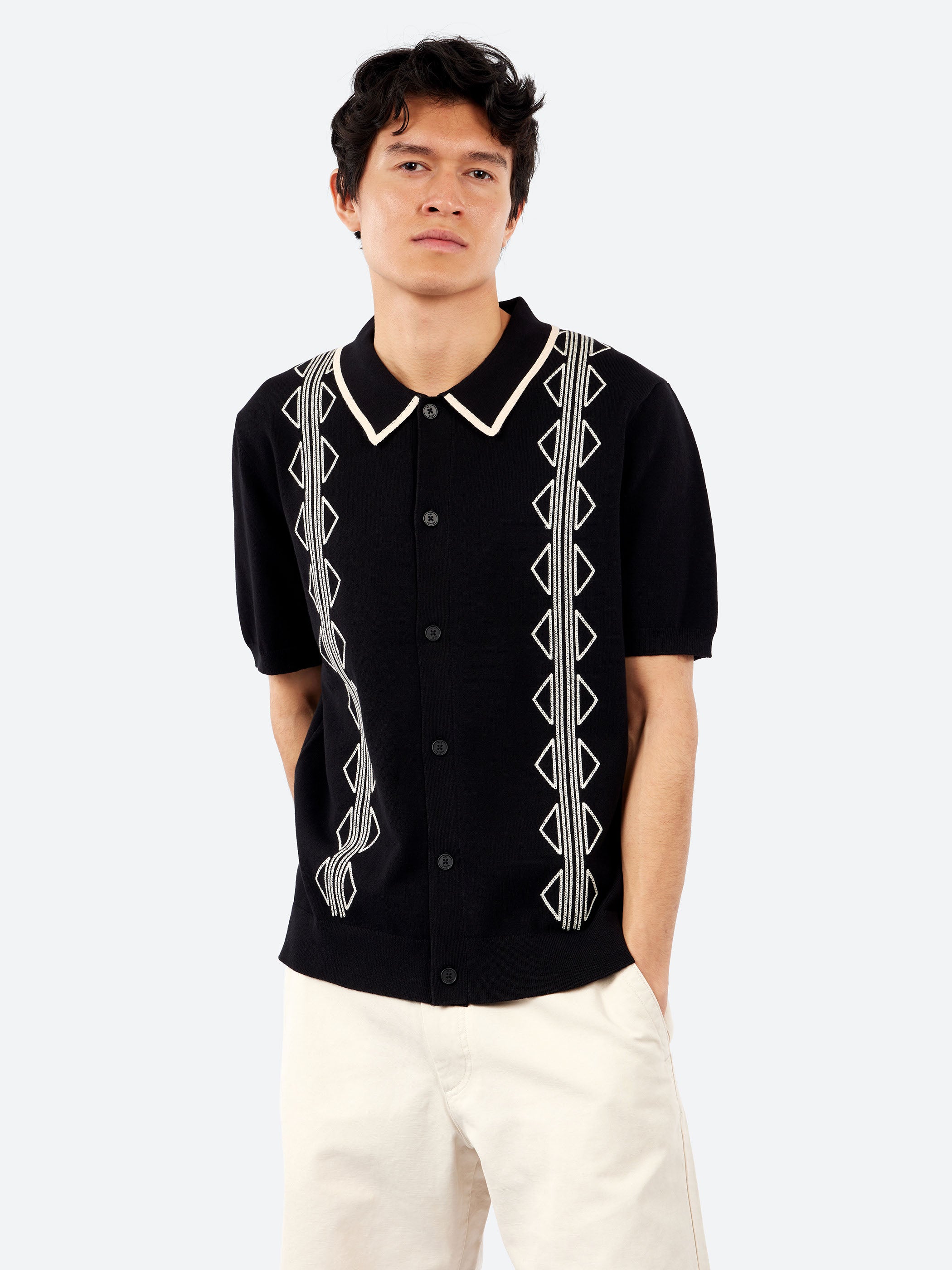 Tellaro Retro Embroidered Shirt