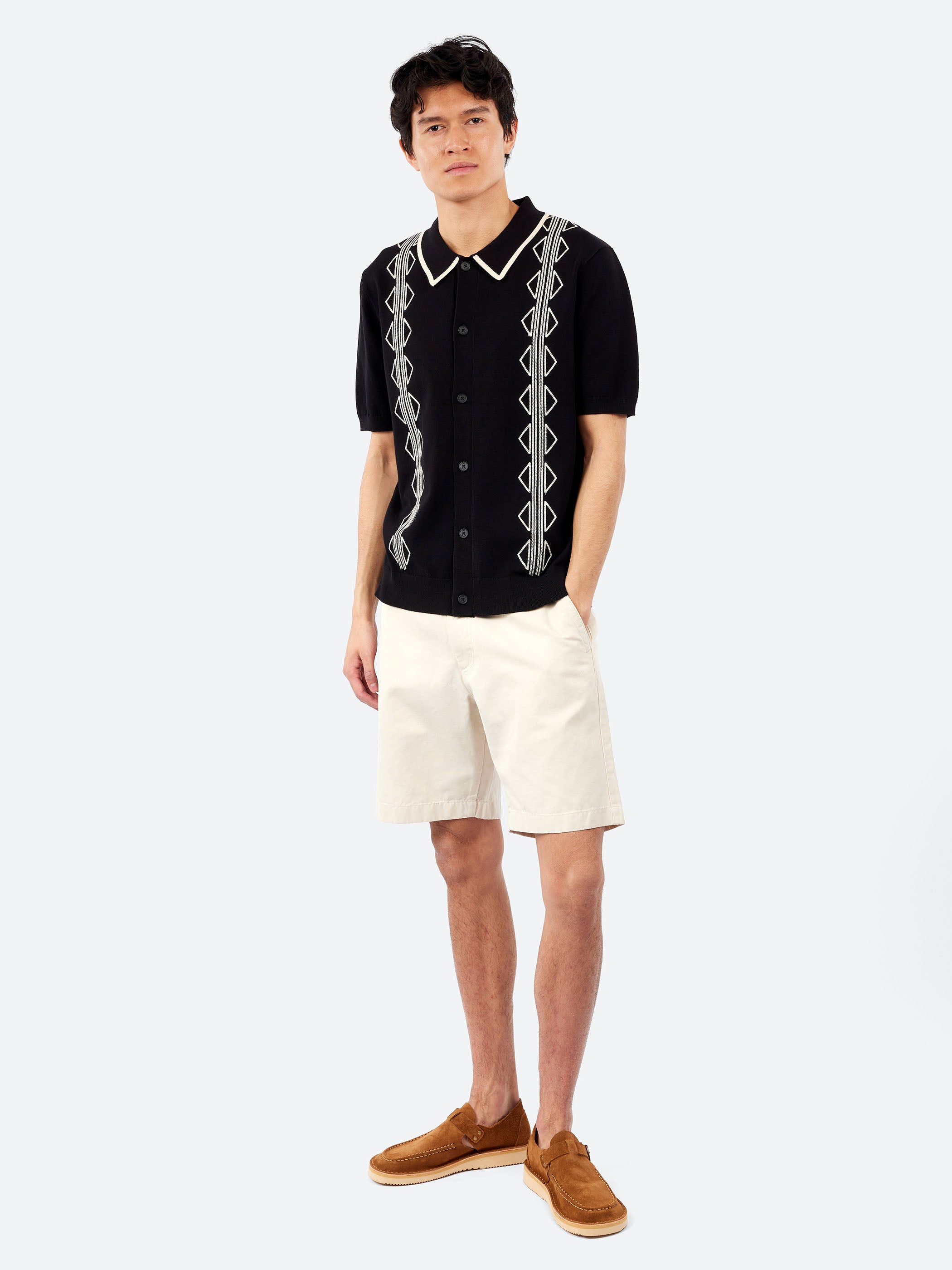 Tellaro Retro Embroidered Shirt