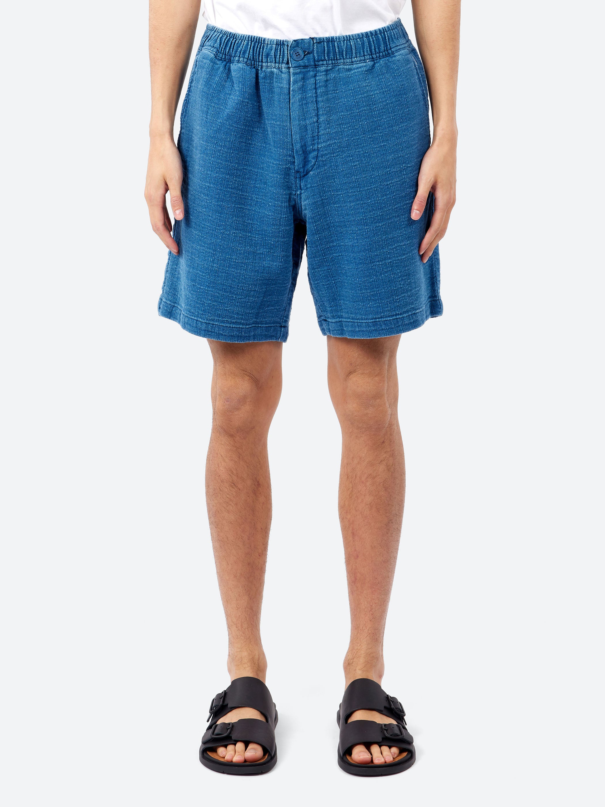 Kurt Textured Organic Cotton Shorts