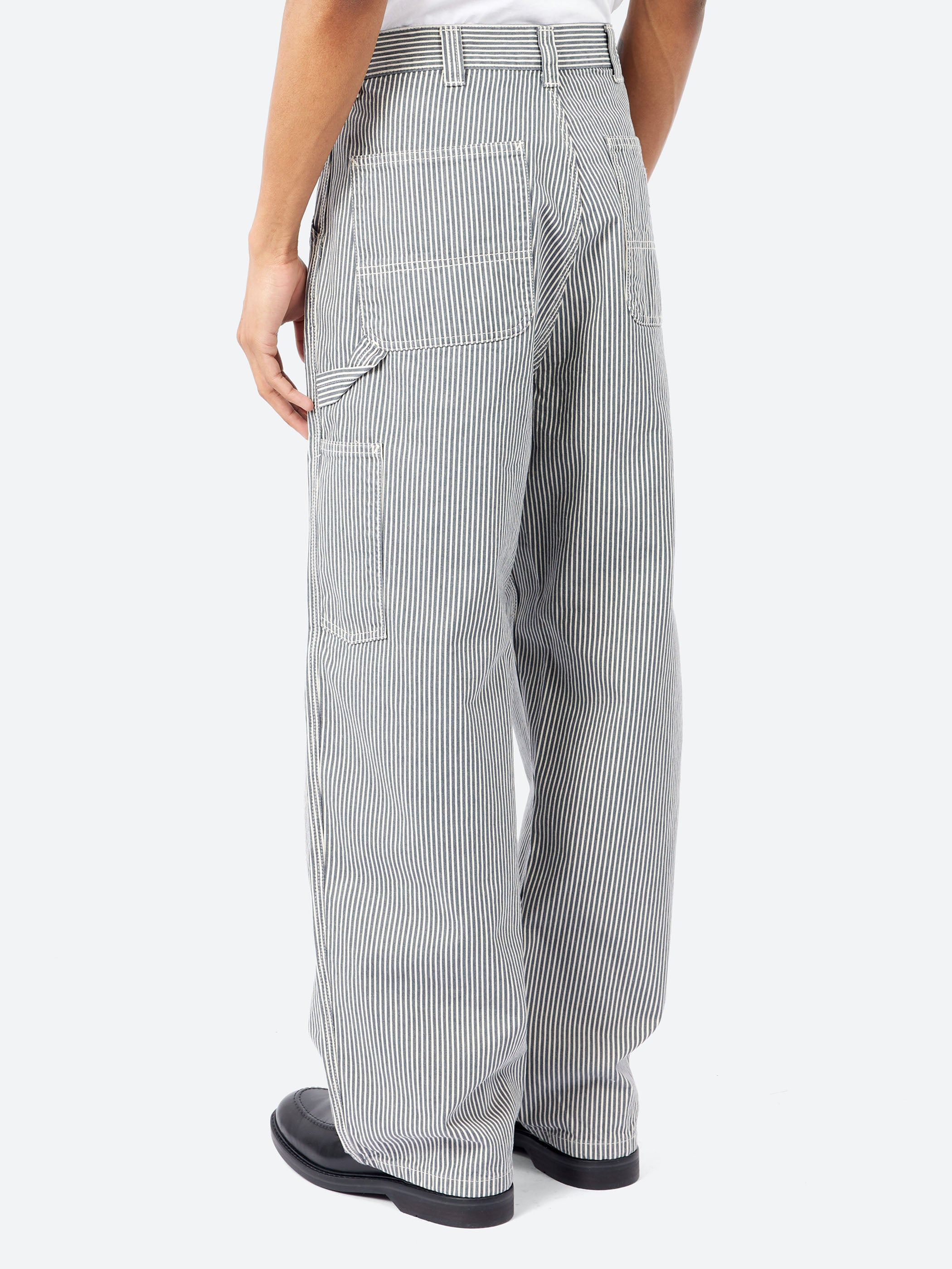 Mercer Stripe Single Knee Pant