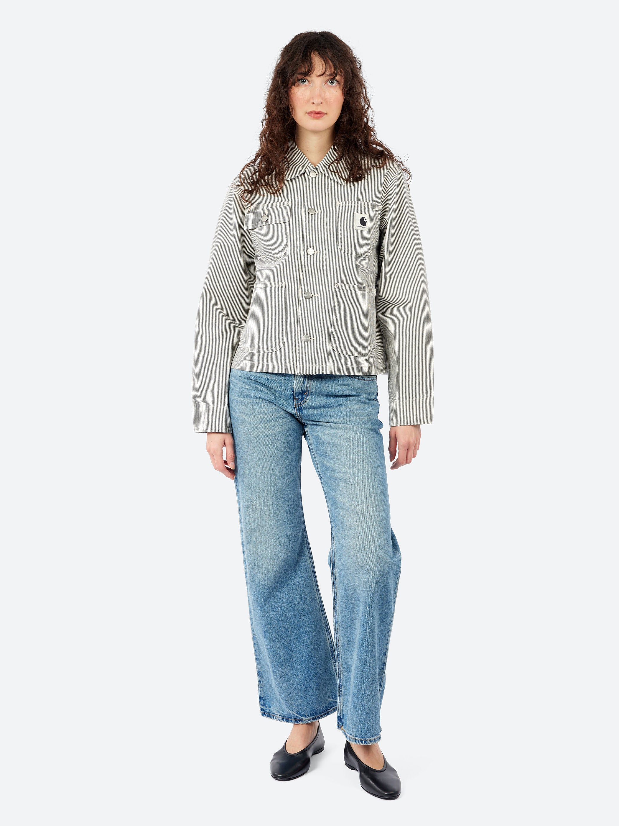 Mercer Stripe Chore Coat