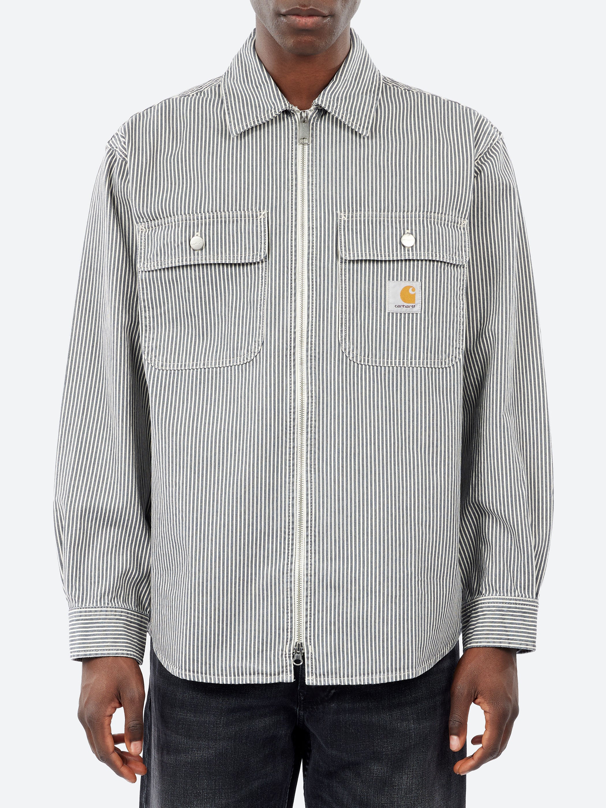 Mercer Stripe Shirt Jacket