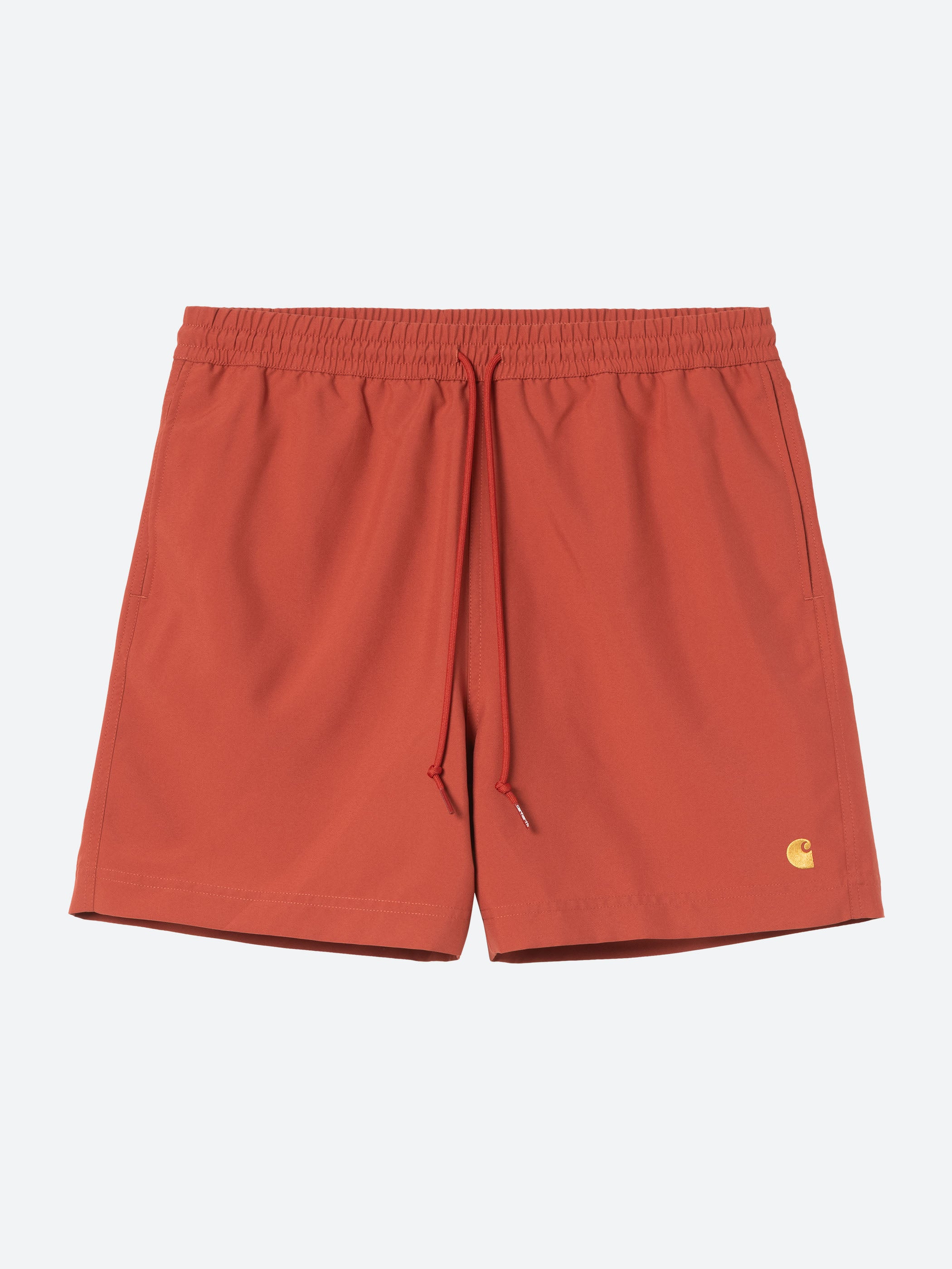 Carhartt WIP - Chase Swim Trunk in Oxide Red – gravitypope