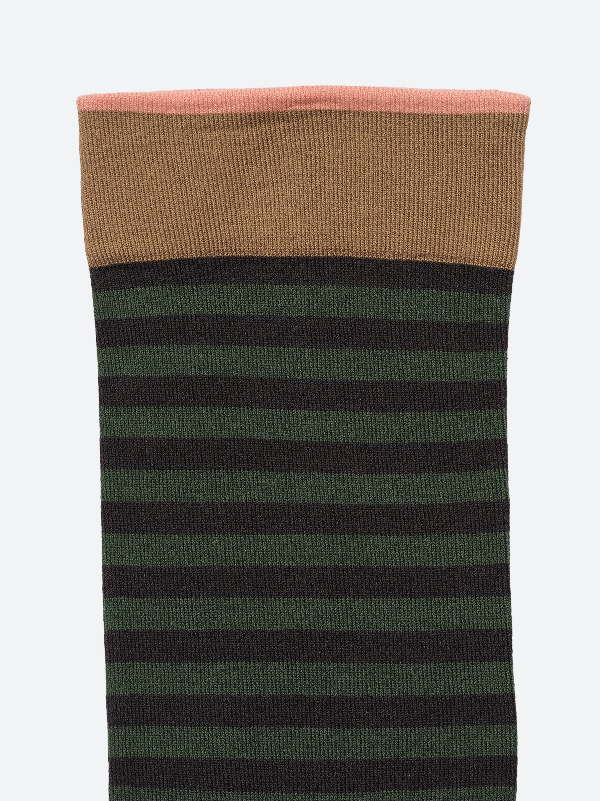 False Black Striped Sock