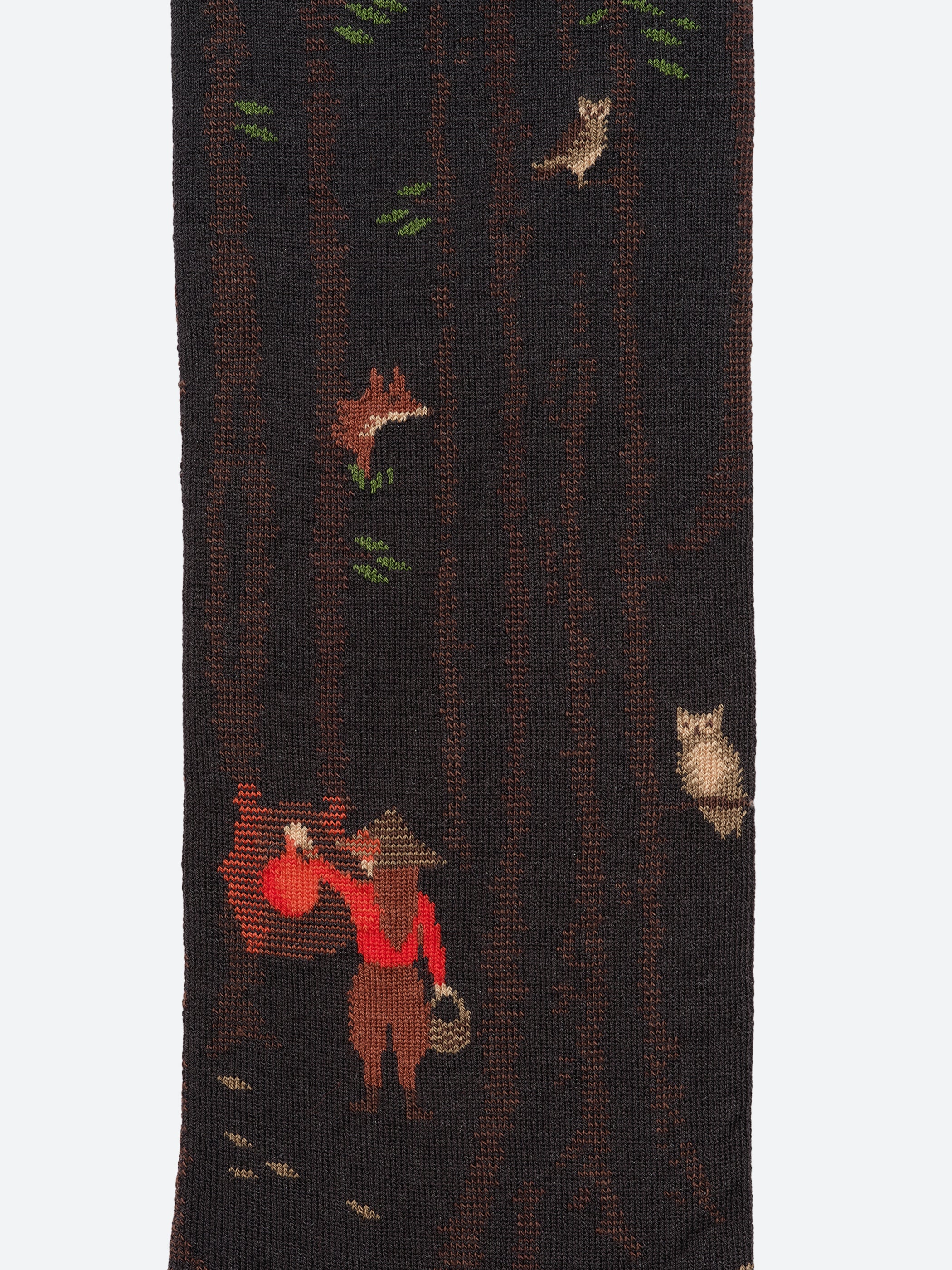 False Black Night Knee-High Socks