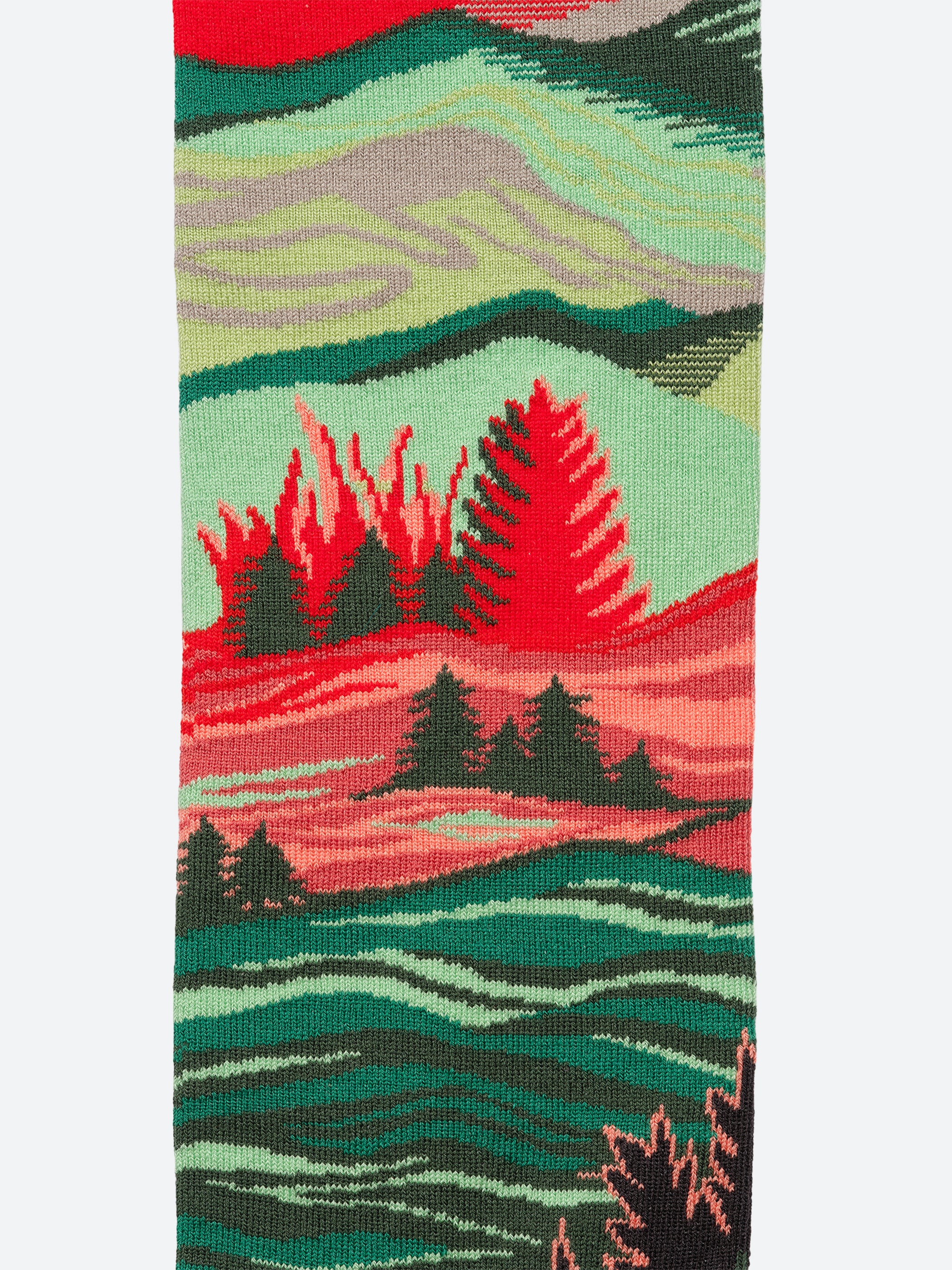 Lichen Landscape Knee-High Socks