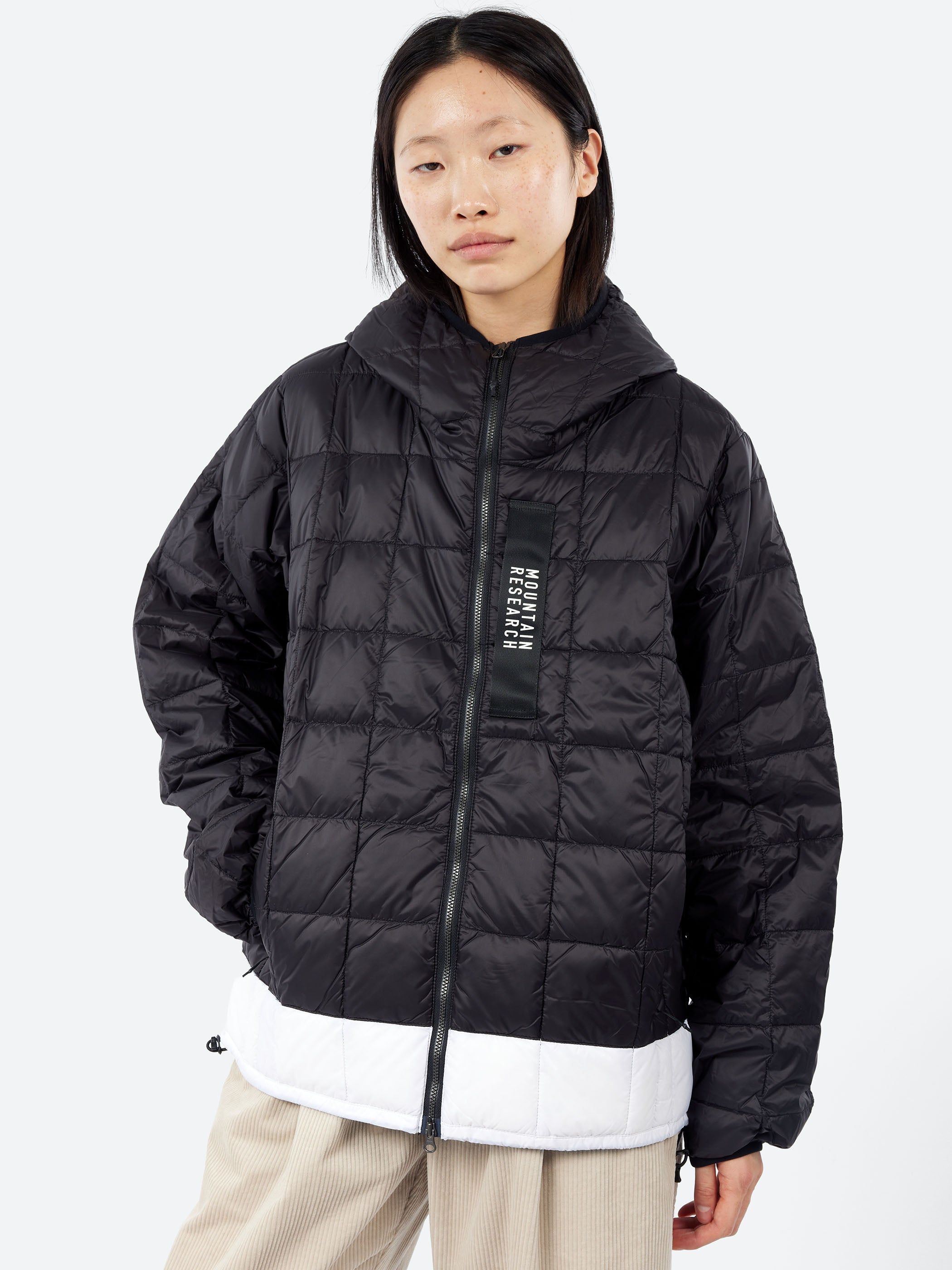 TAION - Zip Down Parka in Black – gravitypope