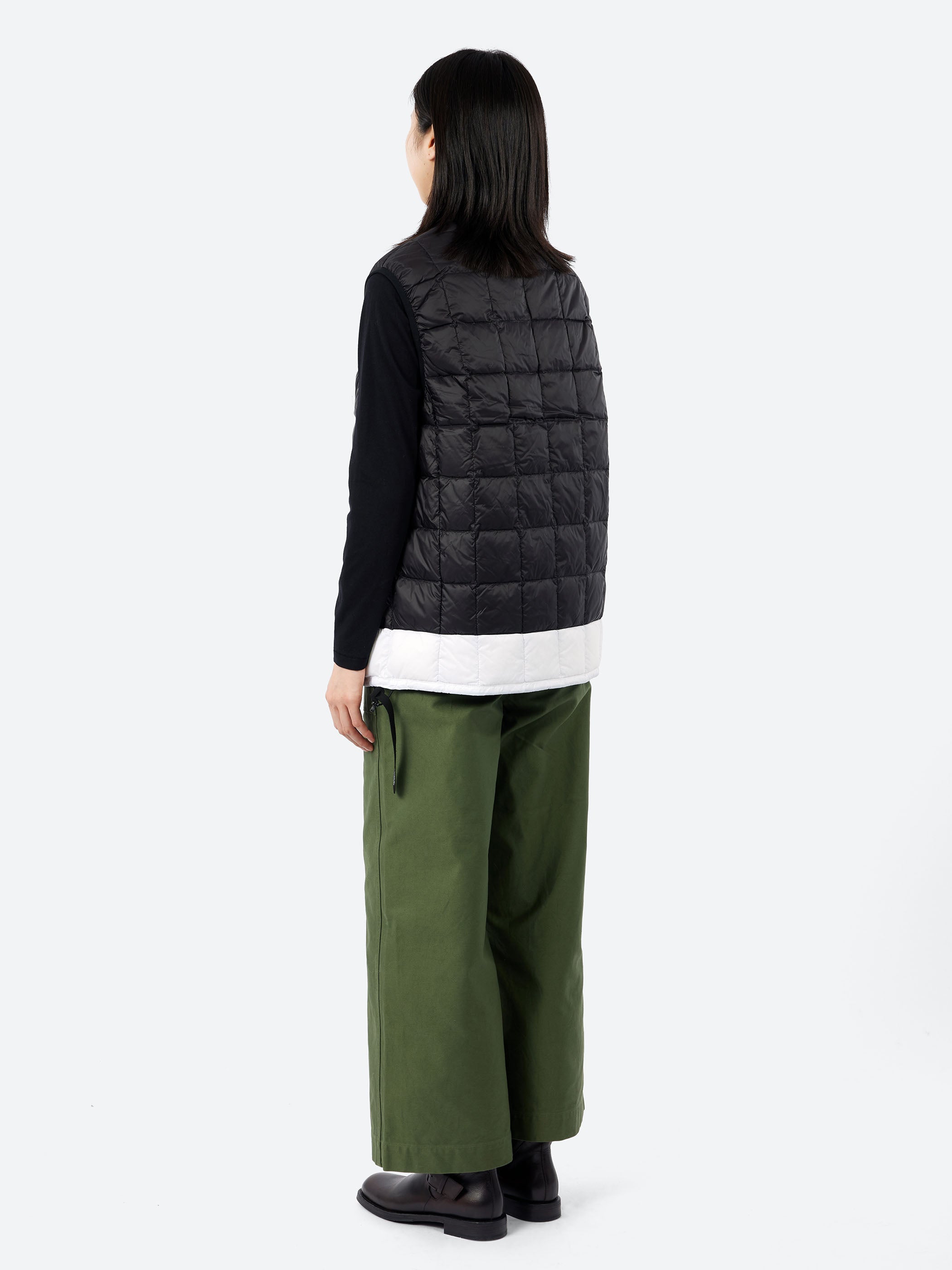 TAION - Mountain Research x TAION Zip Down Vest in Black – gravitypope