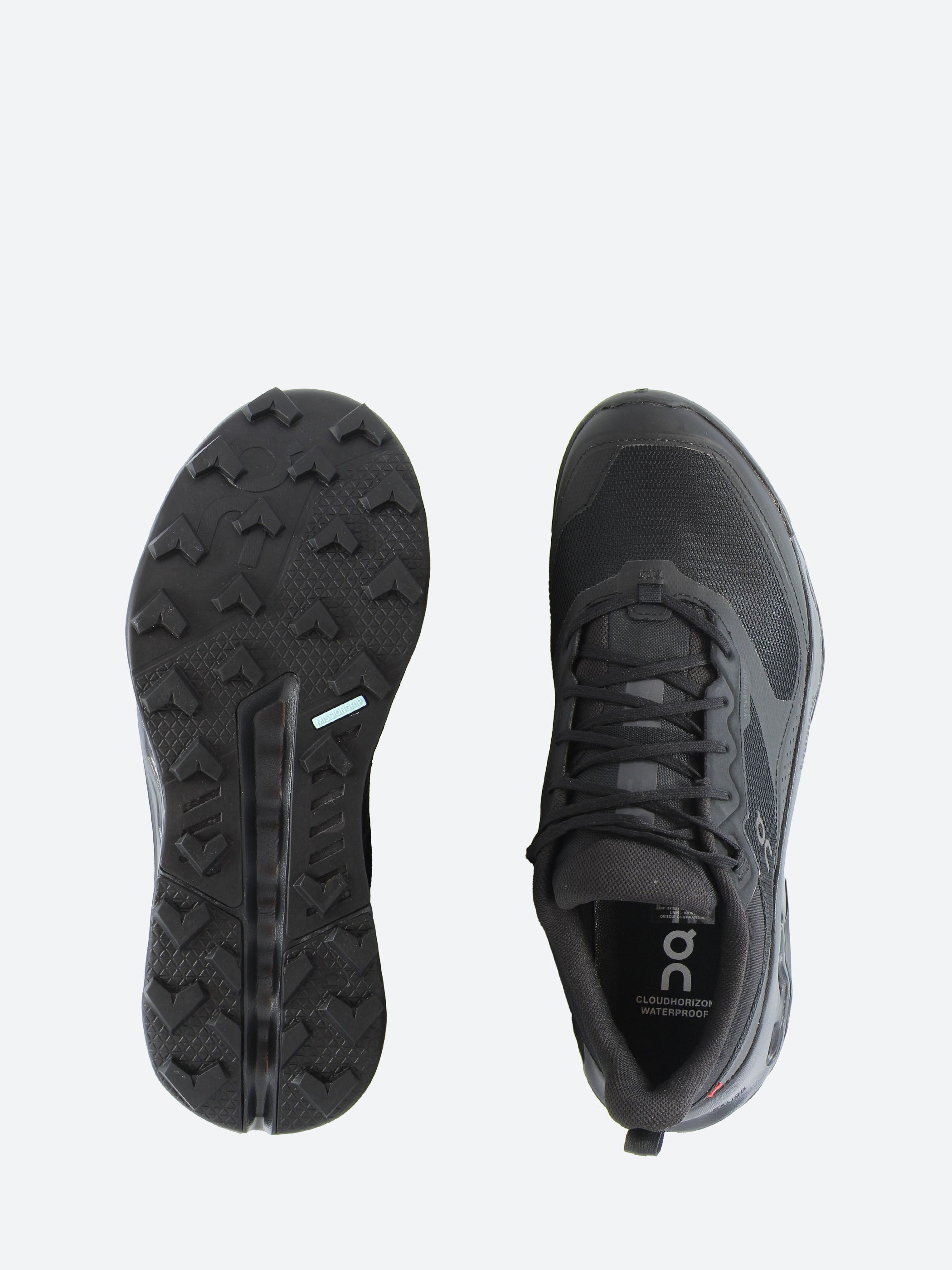 On - Men's Cloudhorizon 2 Waterproof in Black and Black – gravitypope