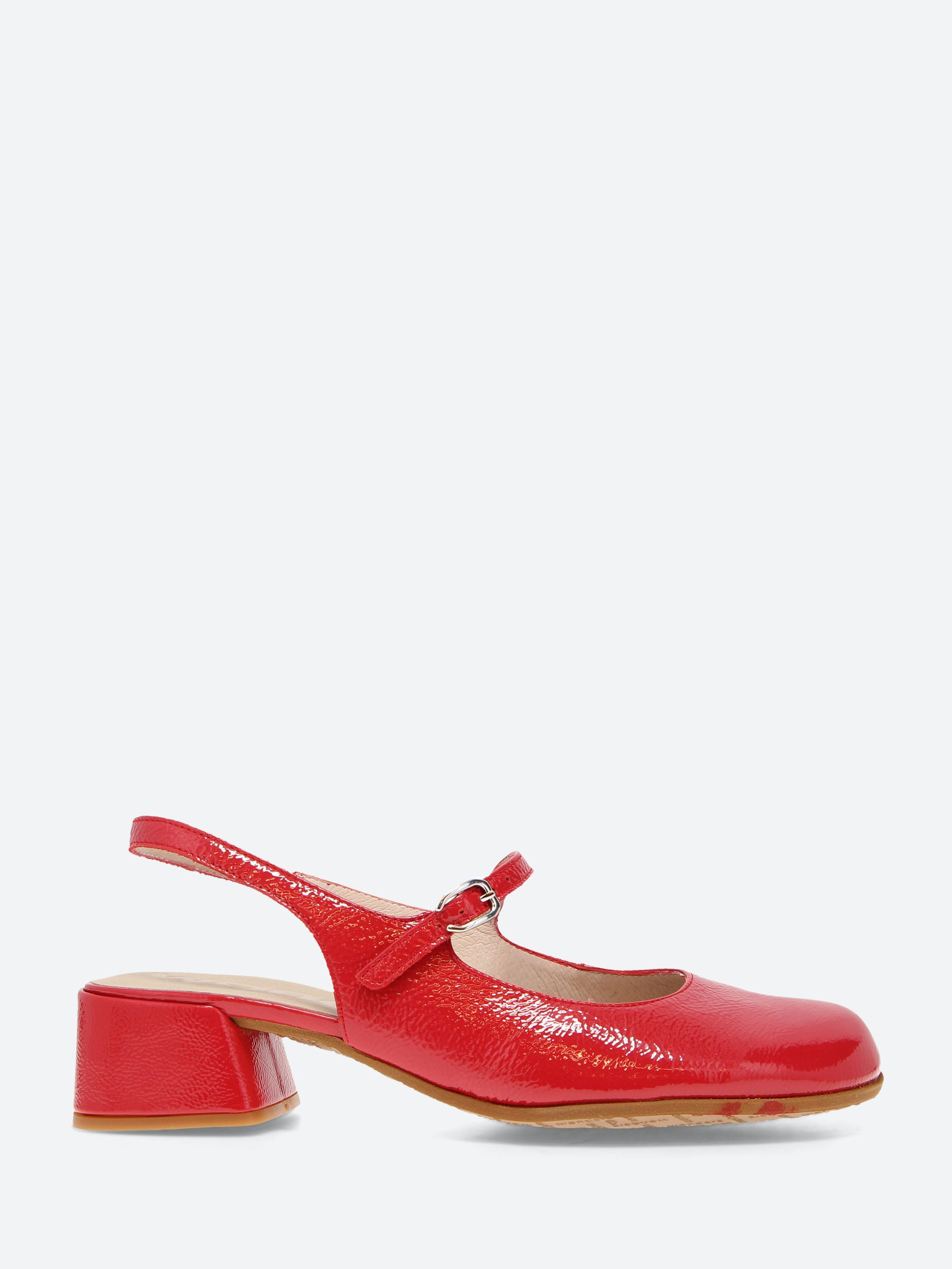 Wonders - D-2401 Mary Janes in Rojo Lack – gravitypope