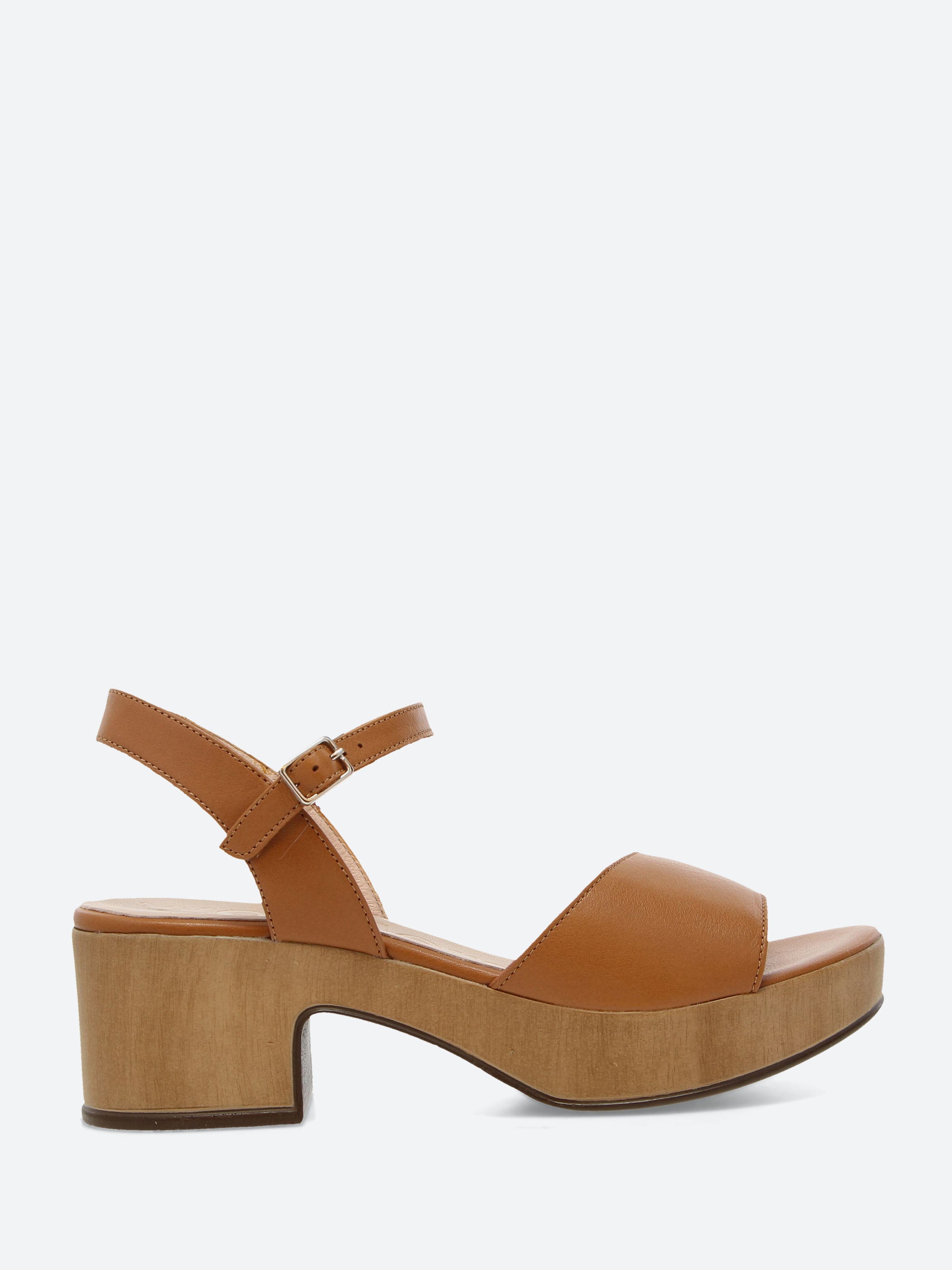 D-8802 Leather Wedge Sandal