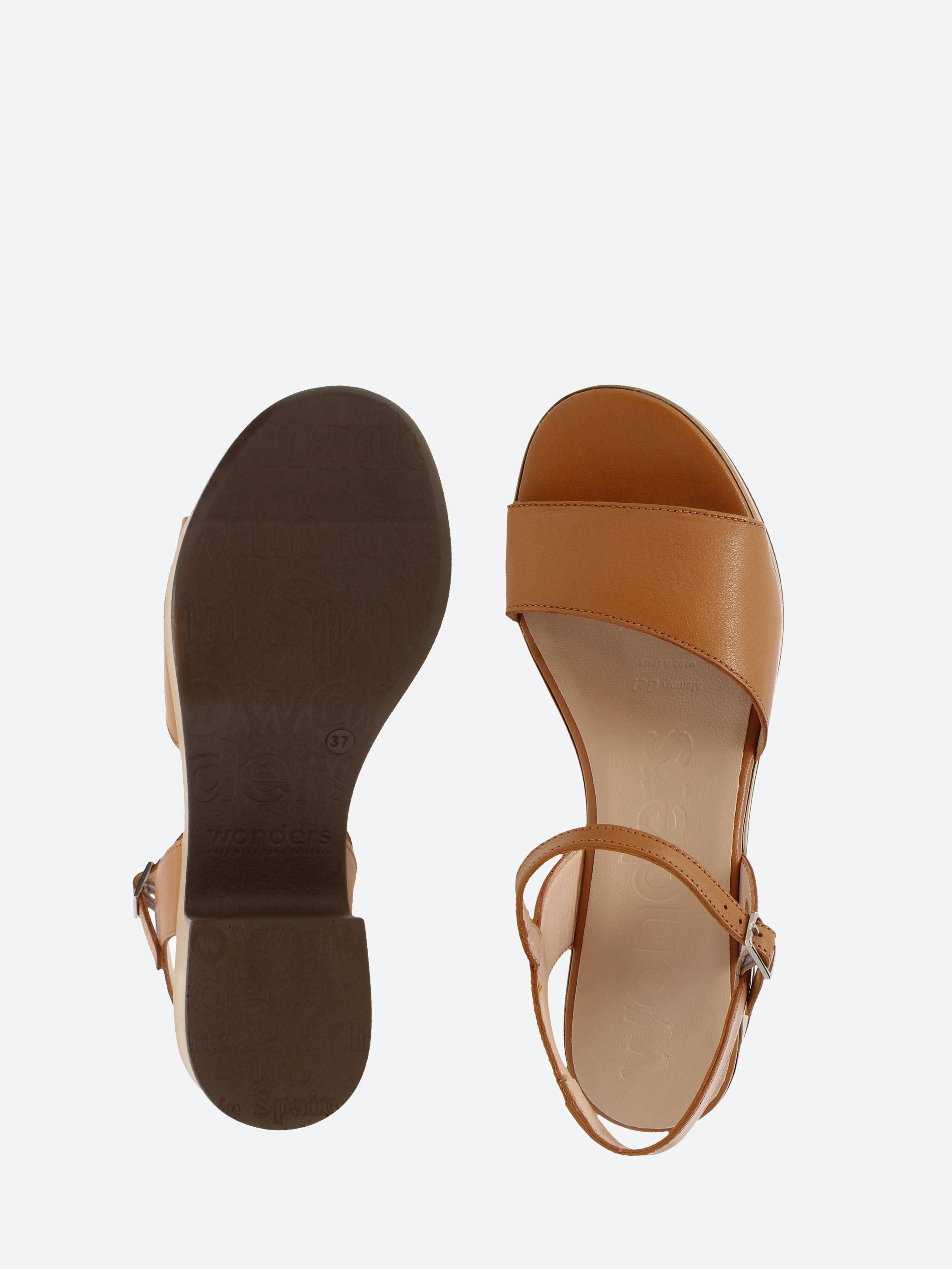 D-8802 Leather Wedge Sandal