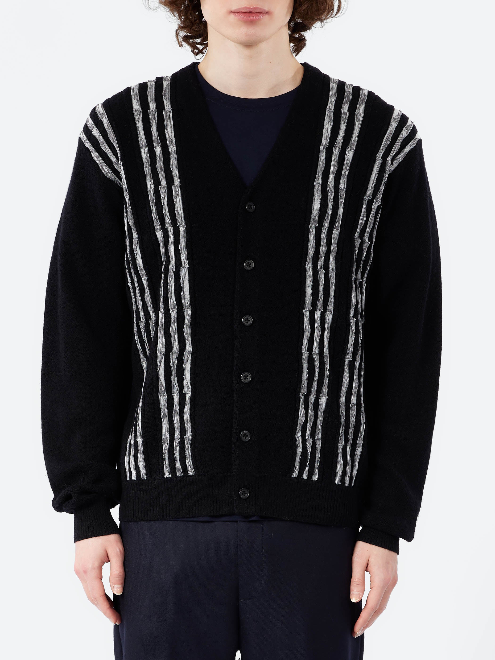 Cardigan Born Stripe