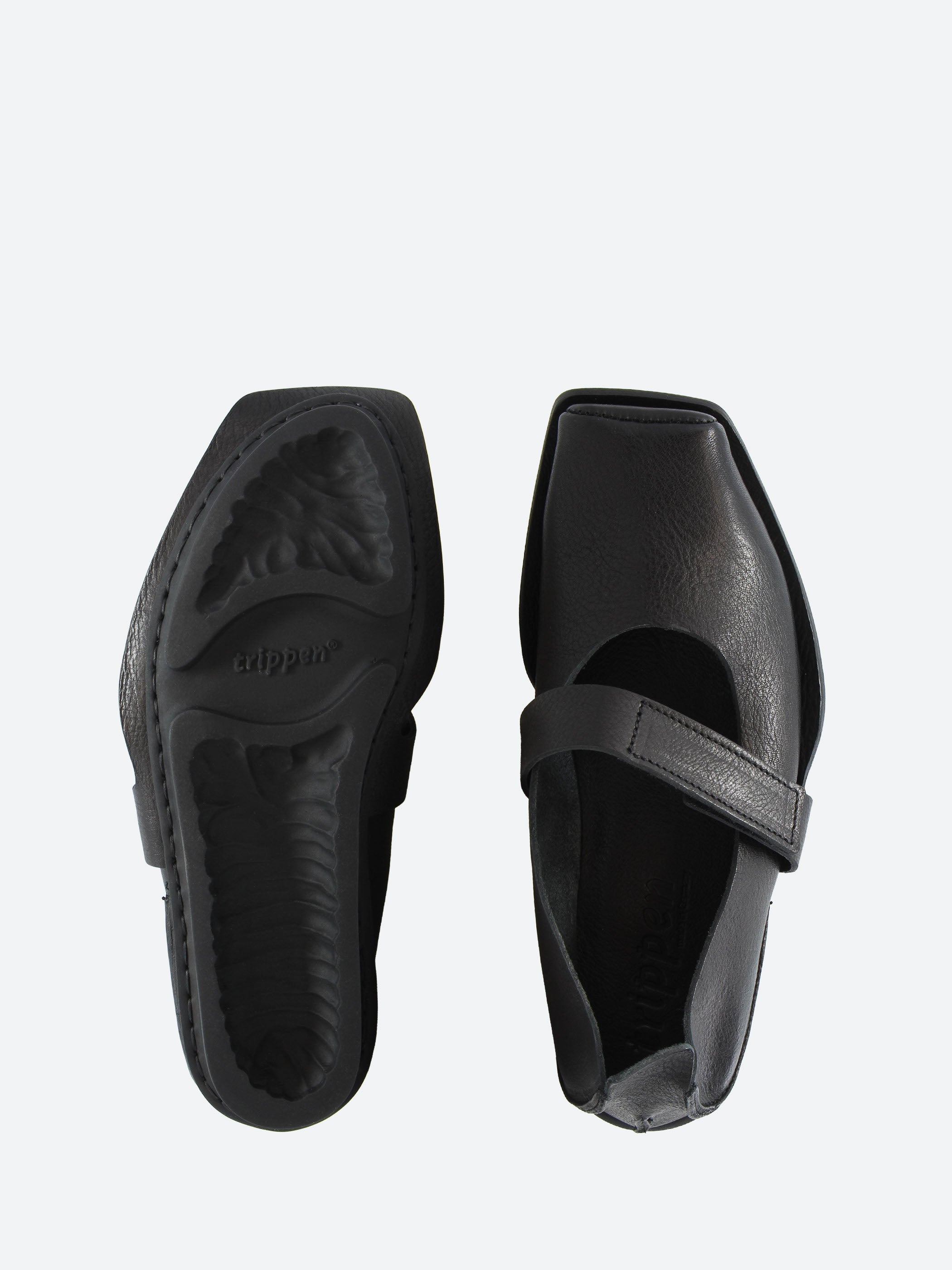 Trippen - Men's Closed Yen in Black Waw – gravitypope