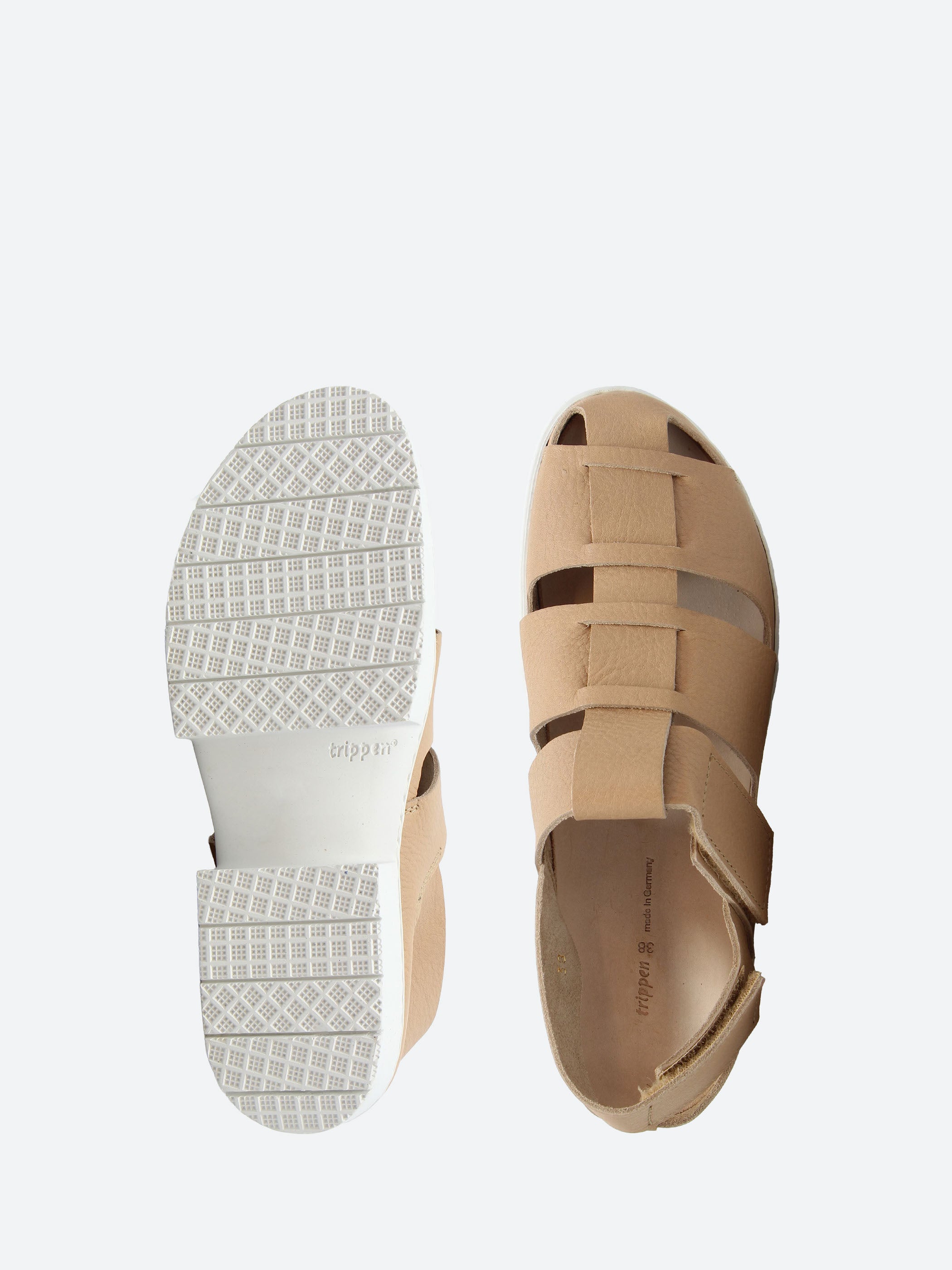Trippen - Sport Arcade Fisherman Sandal in Granit – gravitypope