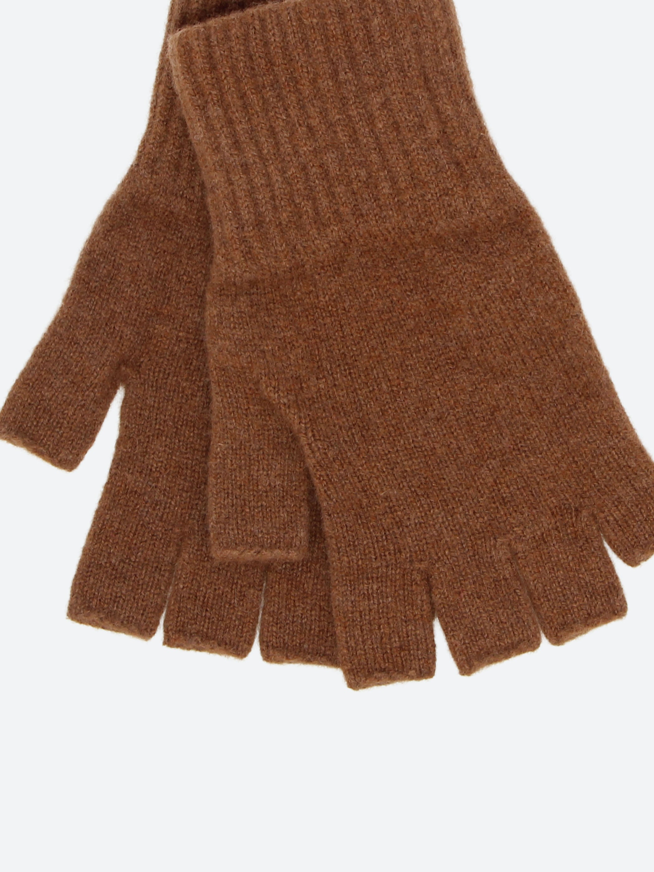REDDISH BROWNのKNIT GLOVE Margaret Howell - MHL Cut Off Glove in Conker – gravitypope