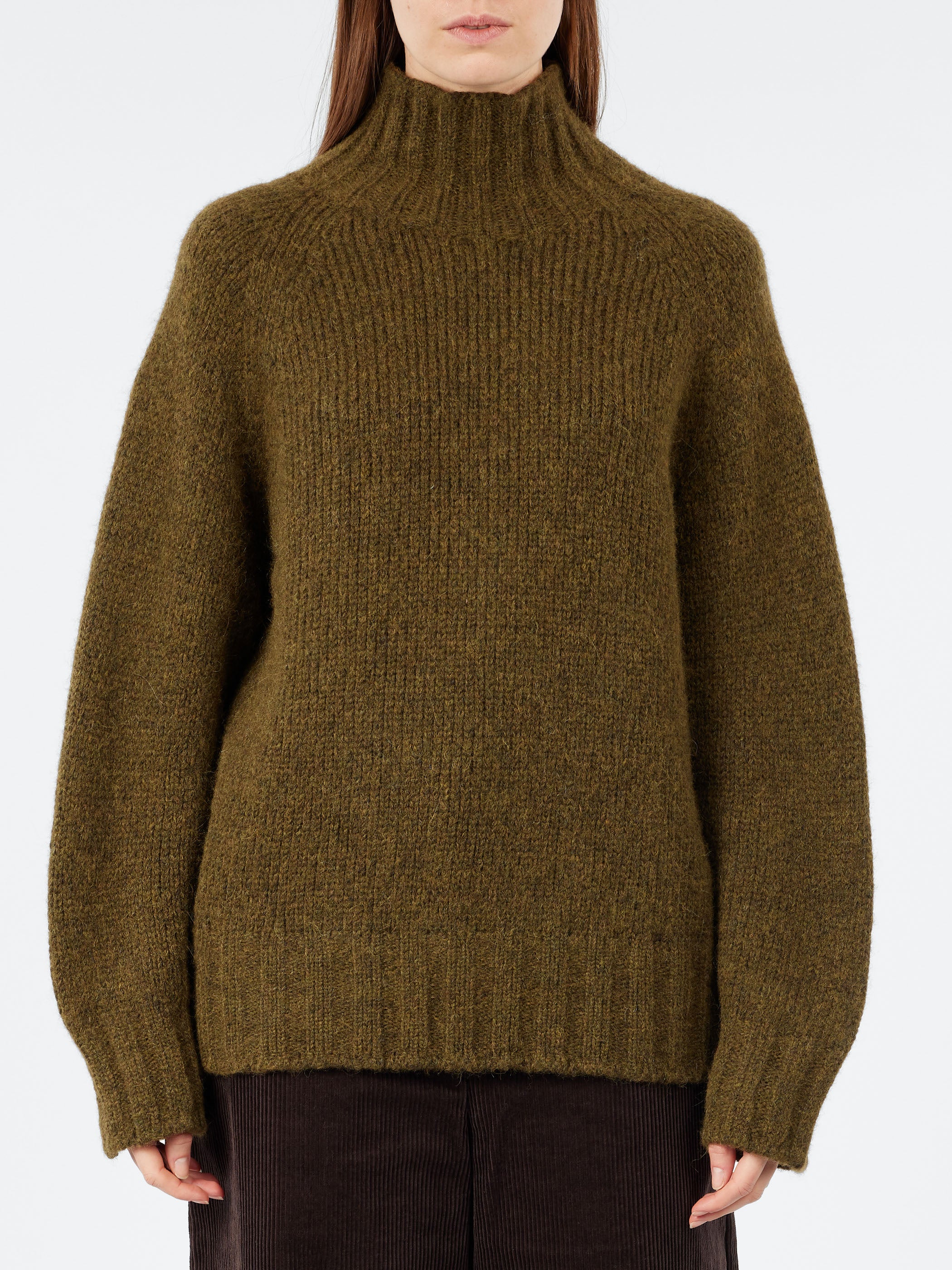 Lofty Alpaca High Neck Sweater