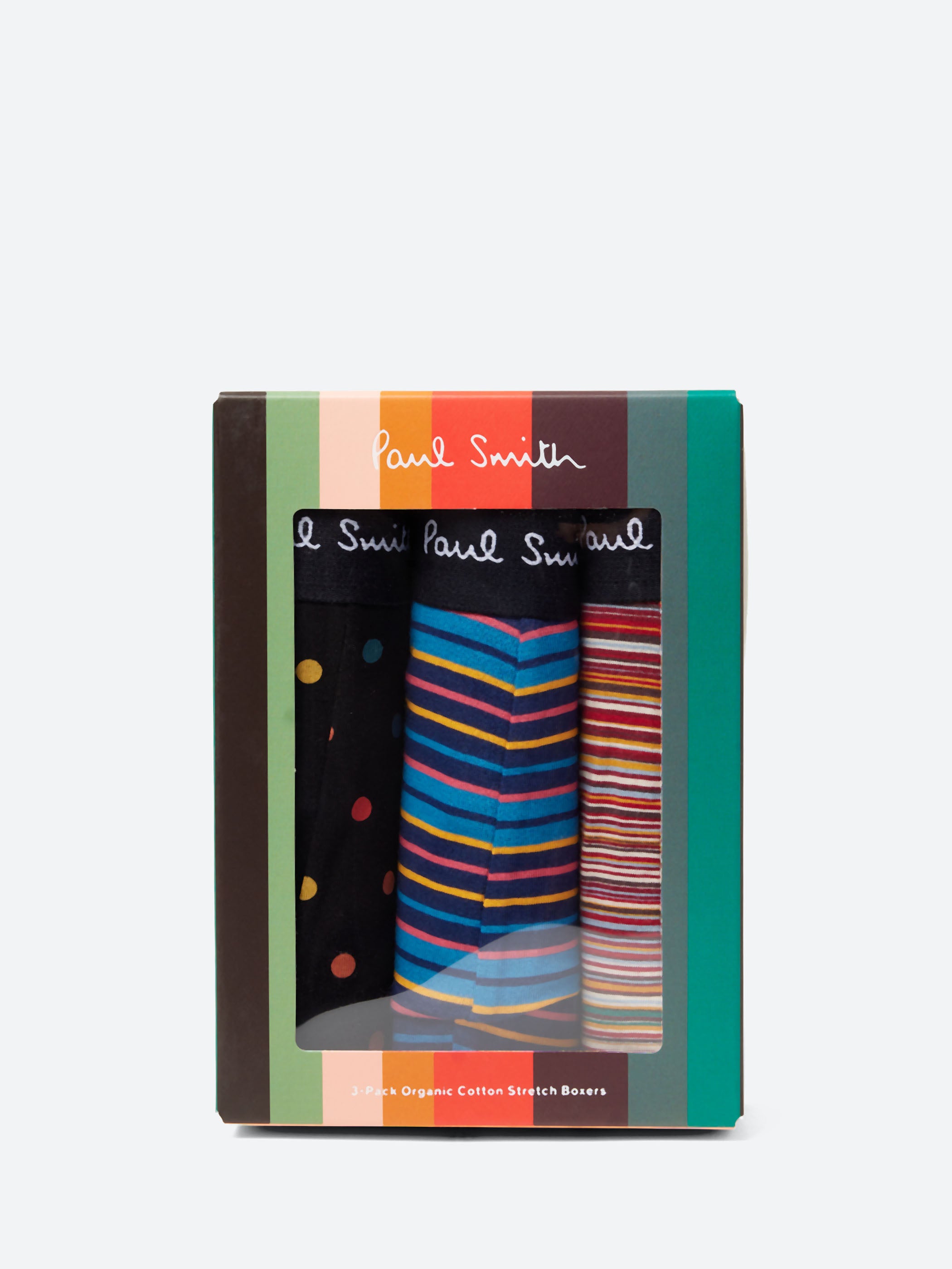 Spot and Stripe Mix Boxer Briefs Three Pack