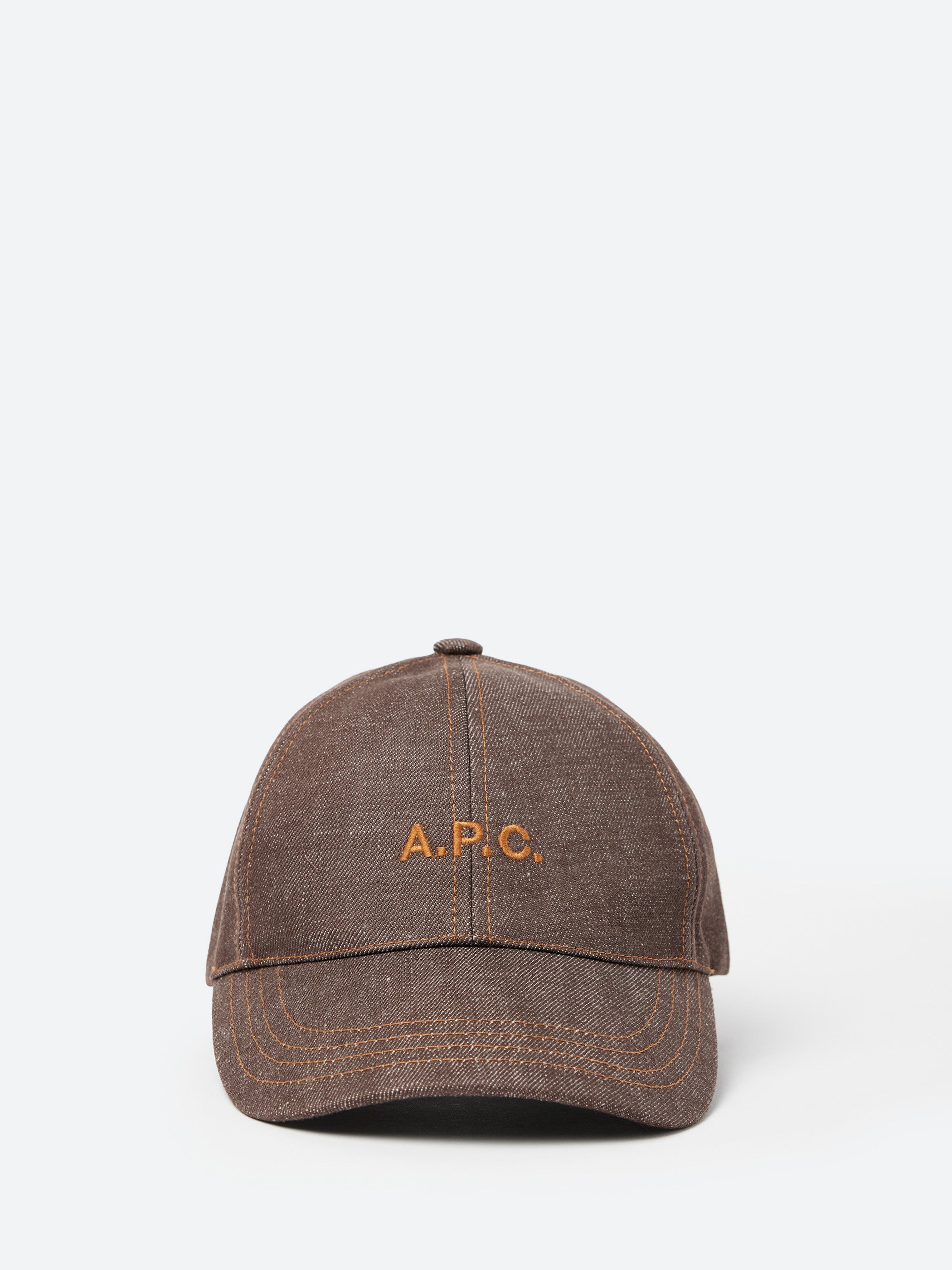 A.P.C. - Charlie Cap in Indigo – gravitypope