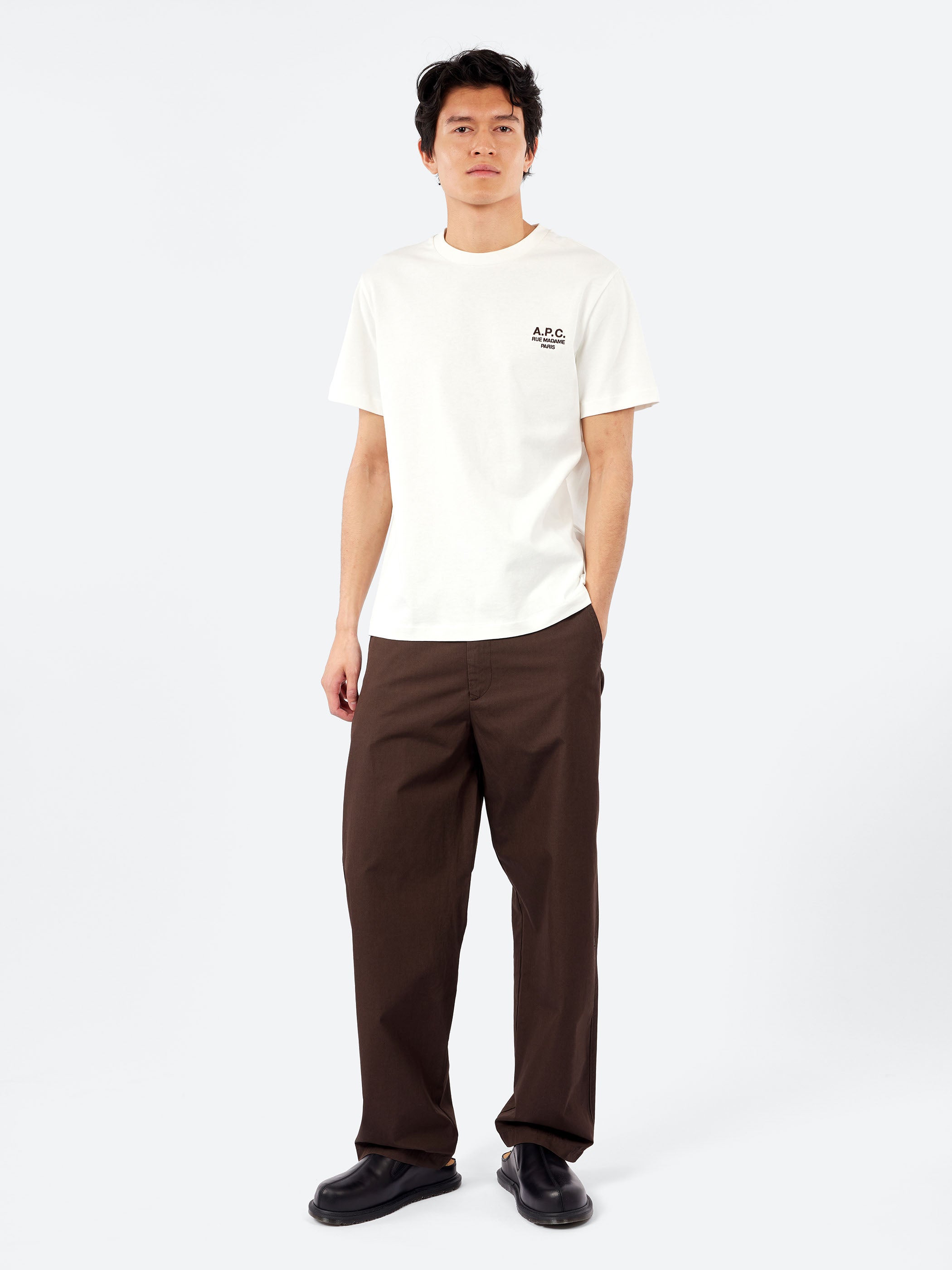 A.P.C. - Dan Chino in Dark Chestnut Brown – gravitypope