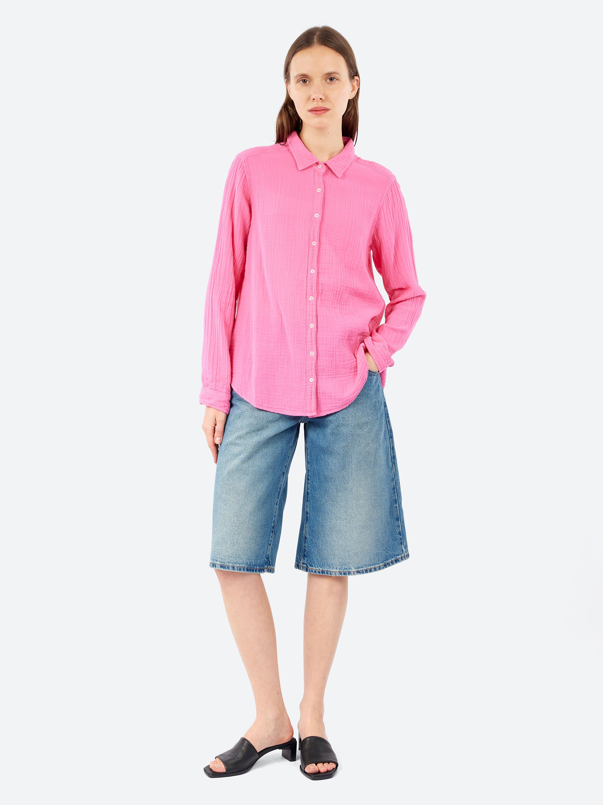 Xirena - Scout Shirt in Pink Sunrise – gravitypope