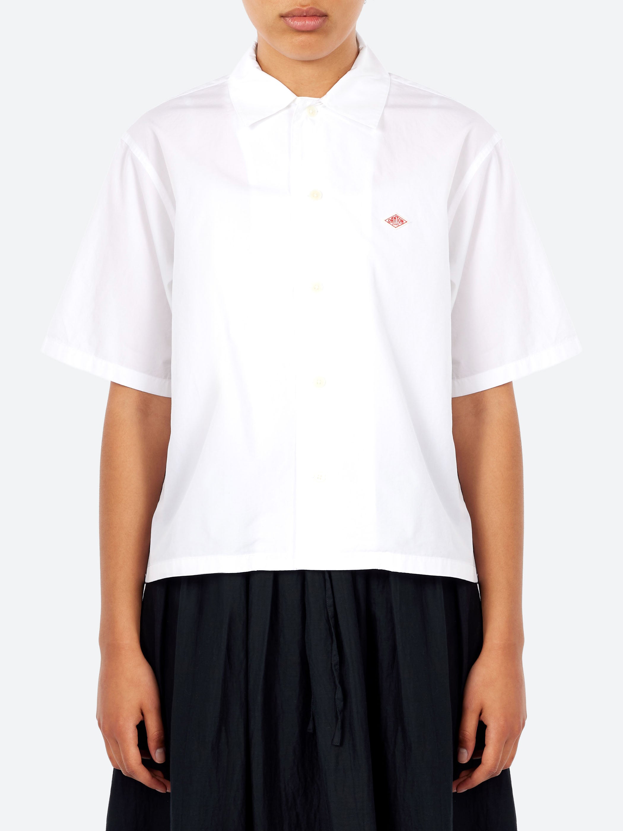 Women's Cotton Poplin Half Sleeve Shirt