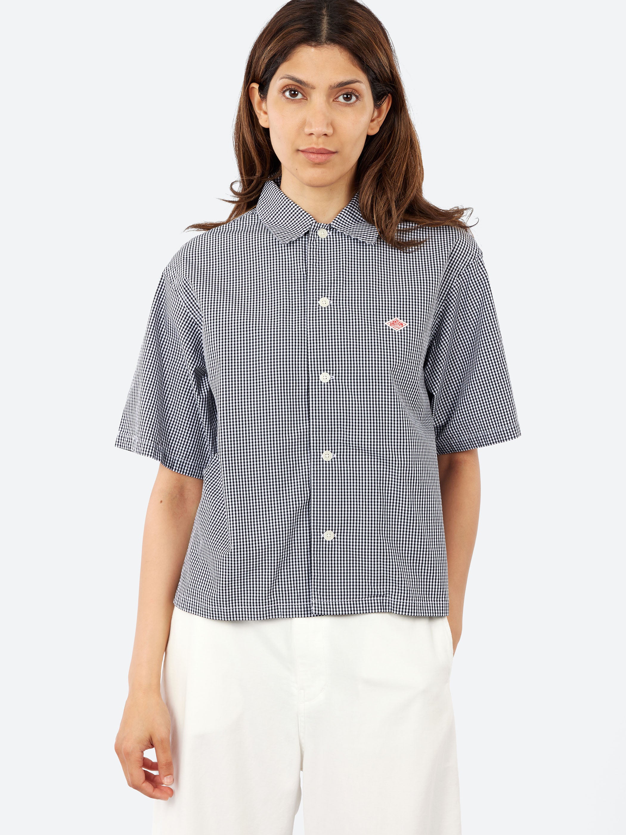 Women's Cotton Poplin Half Sleeve Shirt