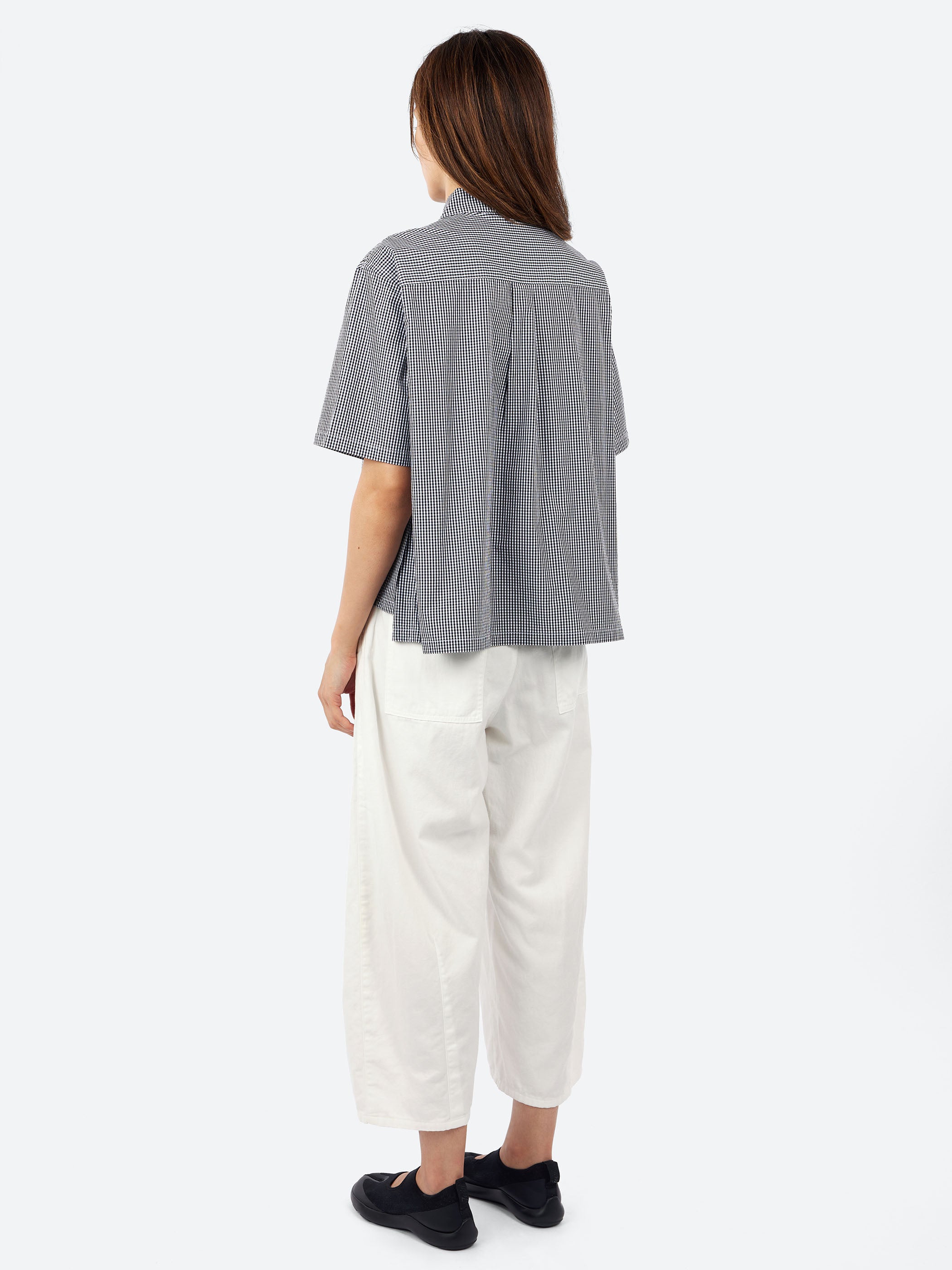 Women's Cotton Poplin Half Sleeve Shirt