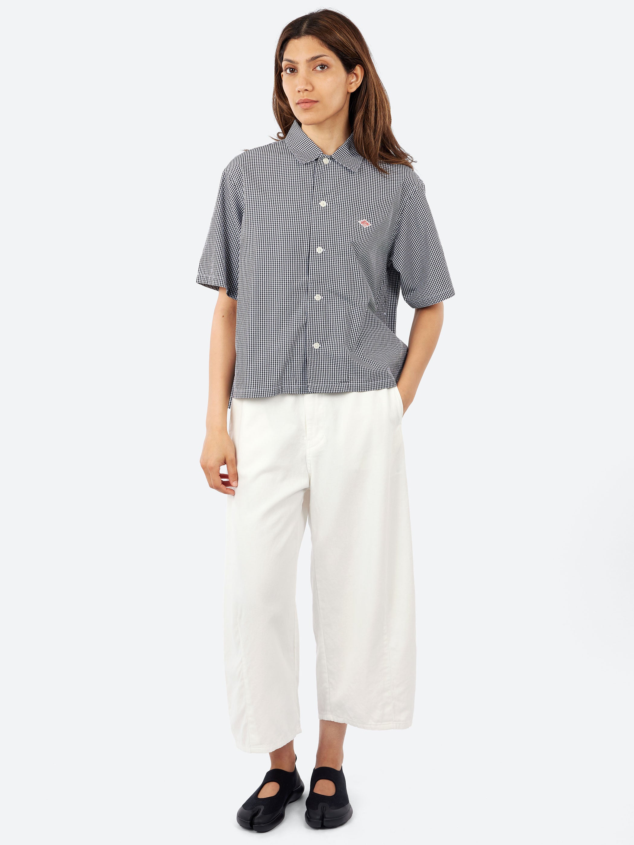 Women's Cotton Poplin Half Sleeve Shirt