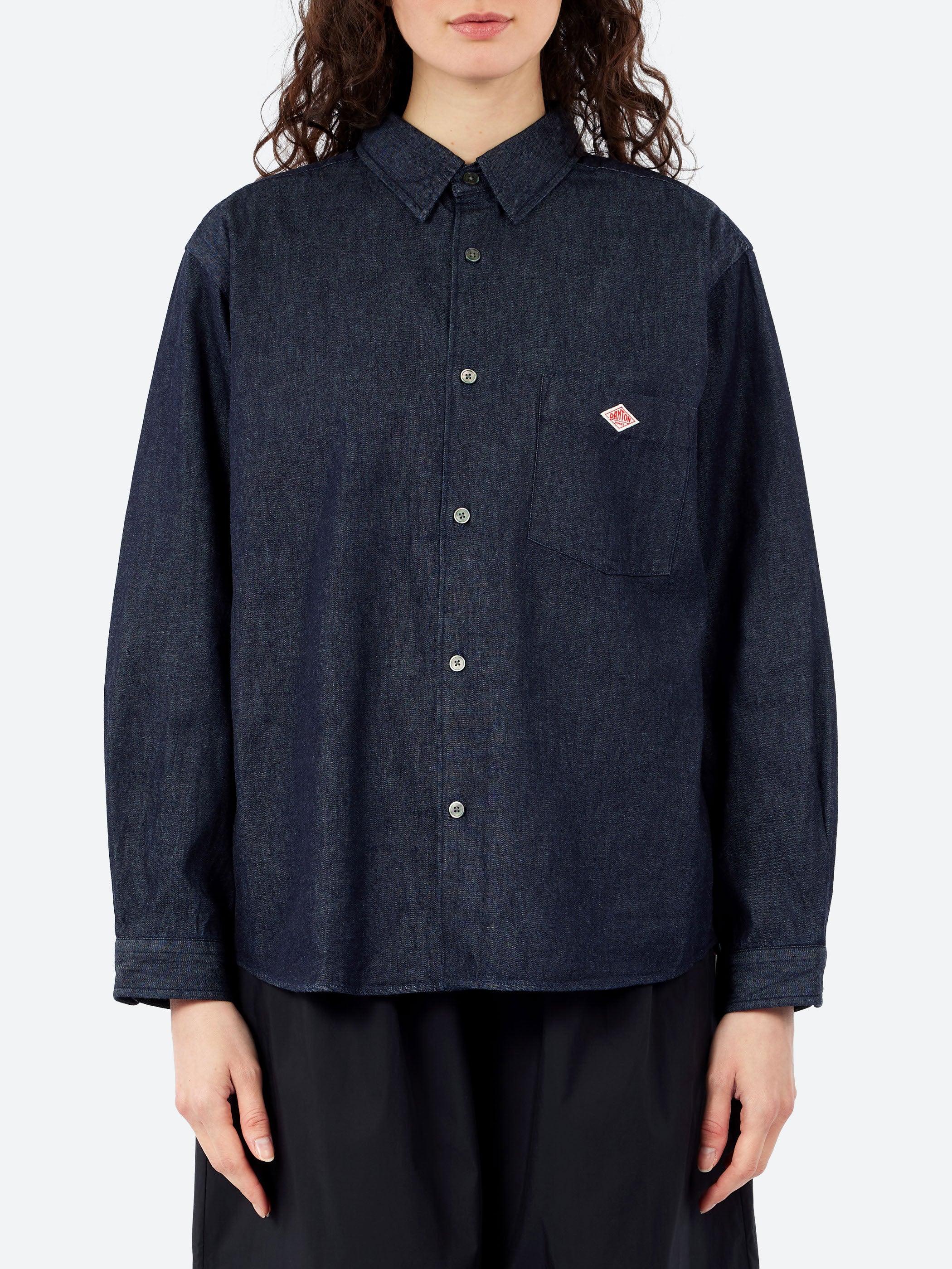 Denim Dungaree Classic Collar Shirt