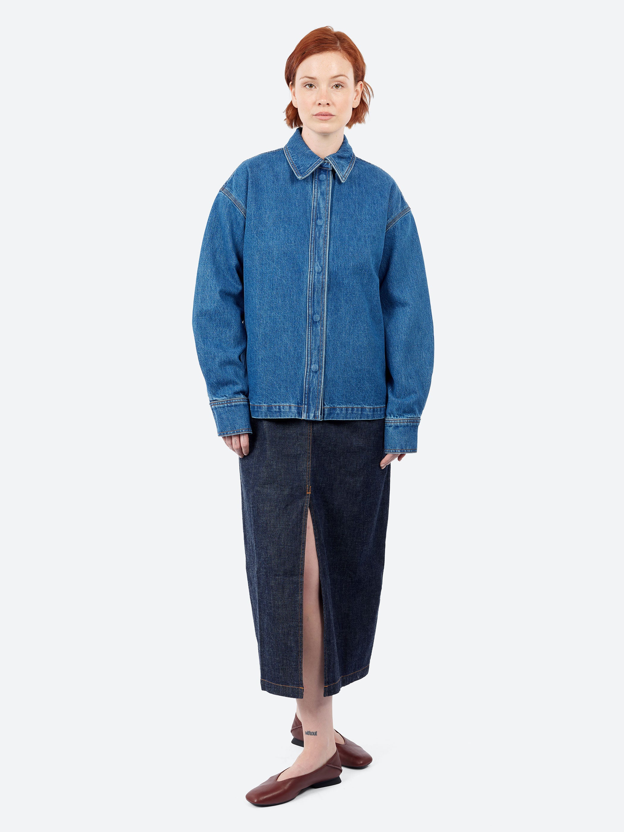 Rachel Comey - Wade Shirt in Cool Indigo – gravitypope