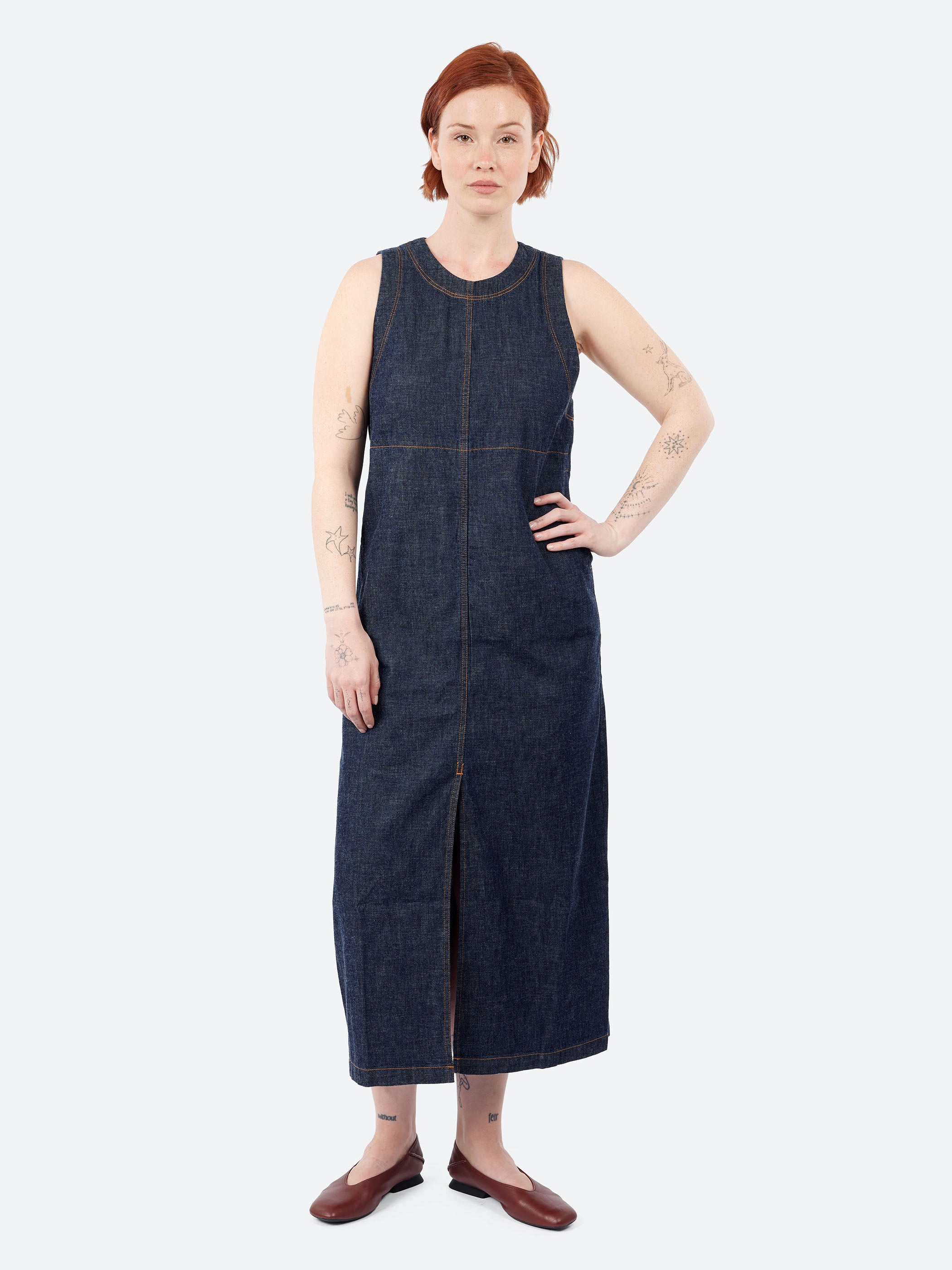 Baldan Dress Indigo / 8. / Vista Raw Wash Baldan Dress Indigo / 8. / Vista Raw Wash