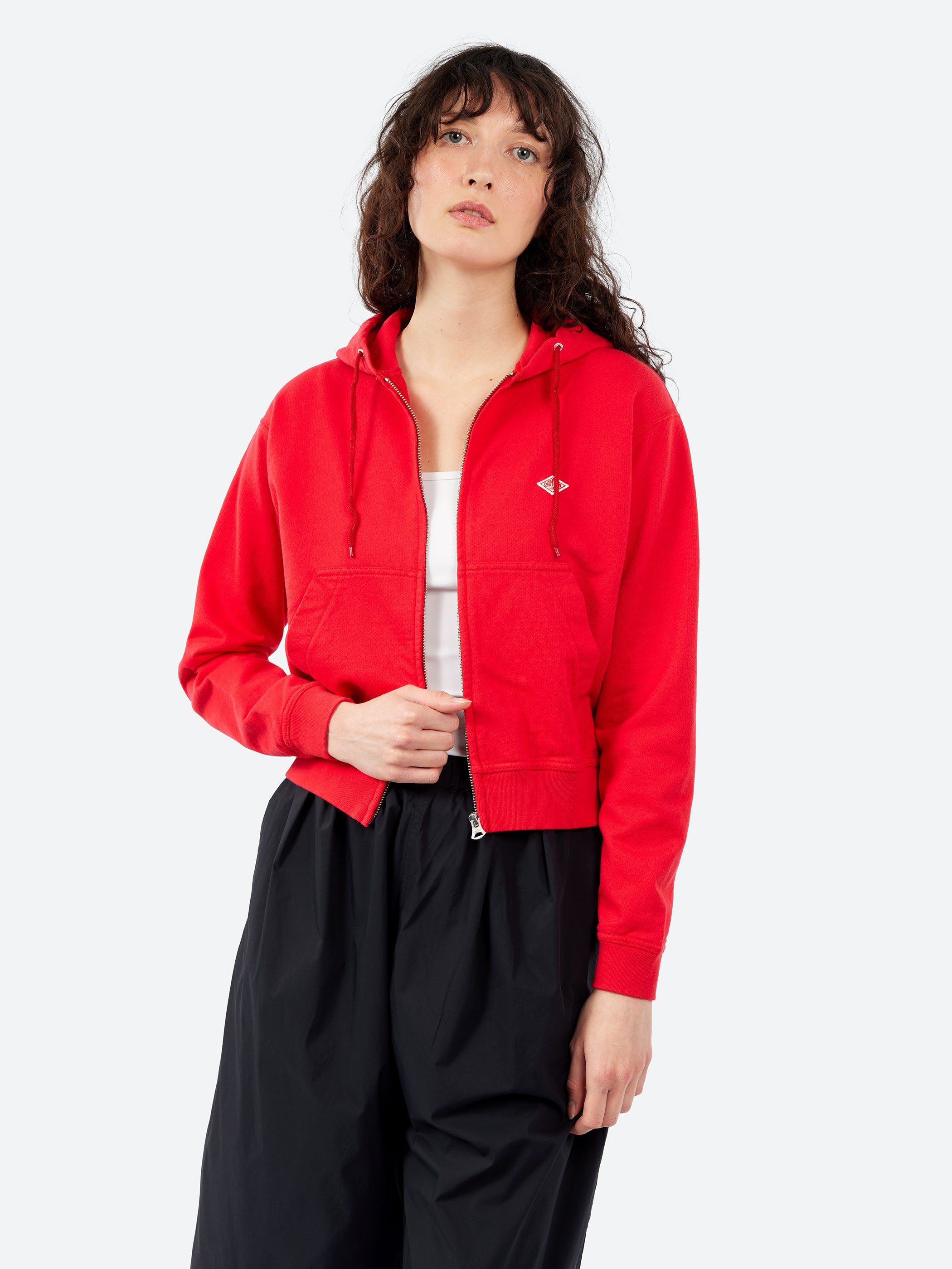 Women's Cotton Terry Zip Hoodie